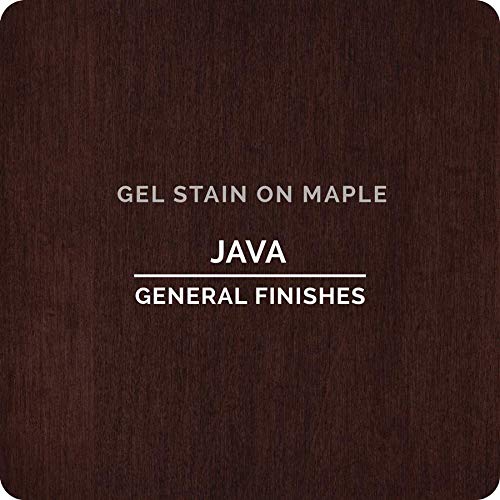 General Finishes Oil Based Gel Stain - 1 Gallon, Java - Perfect for Wood Furniture, Cabinets, and DIY Home Projects