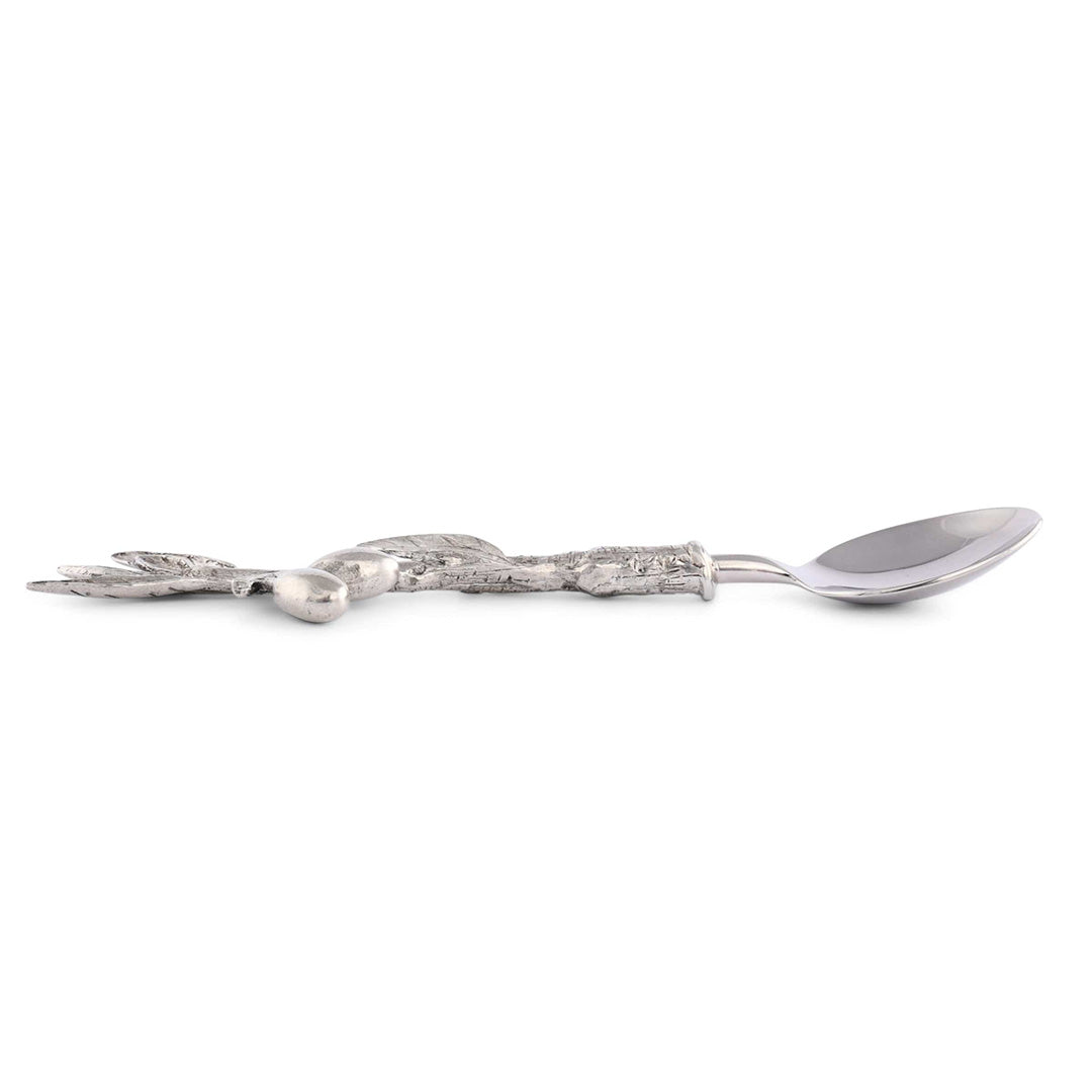 Premium Olive Wood Hors D'oeuvre Spoons - Set of 6 Elegant Appetizer Forks for Cheese, Canapés & Party Finger Foods - Perfect for Entertaining, Weddings & Cocktail Parties