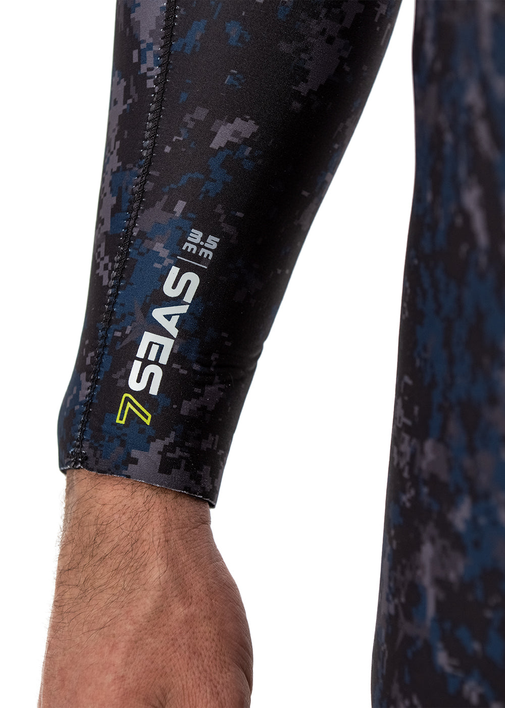 Spearo 7 Seas Men's 3.5mm Spearfishing Wetsuit - Premium Neoprene Steamer for Freediving, Scuba & Cold Water Protection - Ideal for Spearfishing, Snorkeling & Water Sports