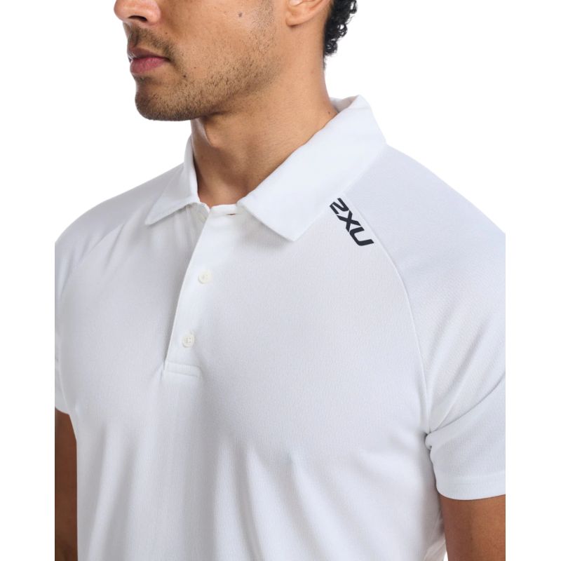 2XU Men's Performance Aspire Polo Shirt - Moisture Wicking, Breathable & Quick-Dry Golf & Tennis Polo for Active Lifestyle