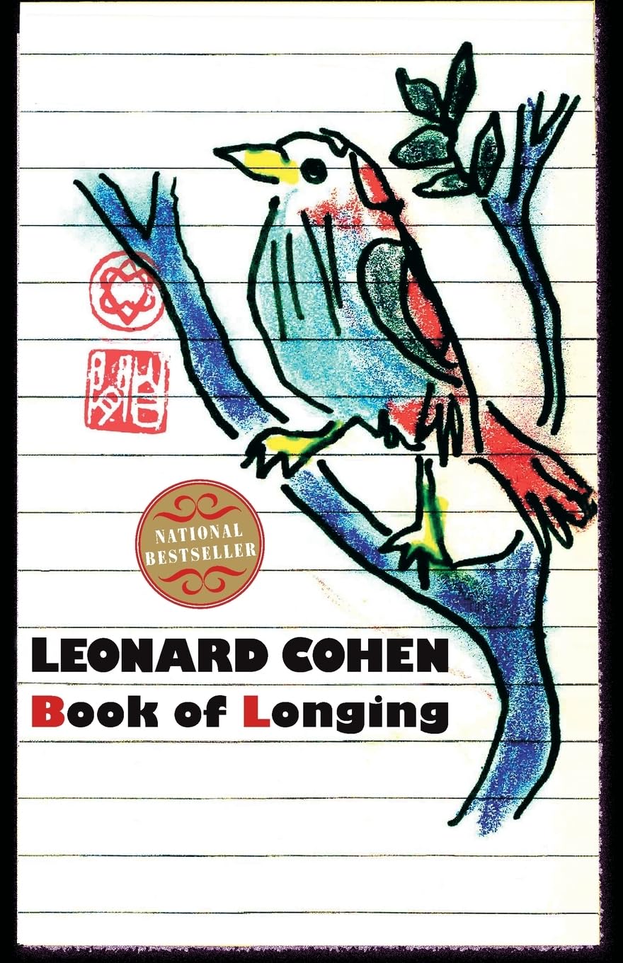 Book of Longing - Poetry Collection by Leonard Cohen | Emotional & Spiritual Poetry for Meditation, Self-Reflection & Personal Growth