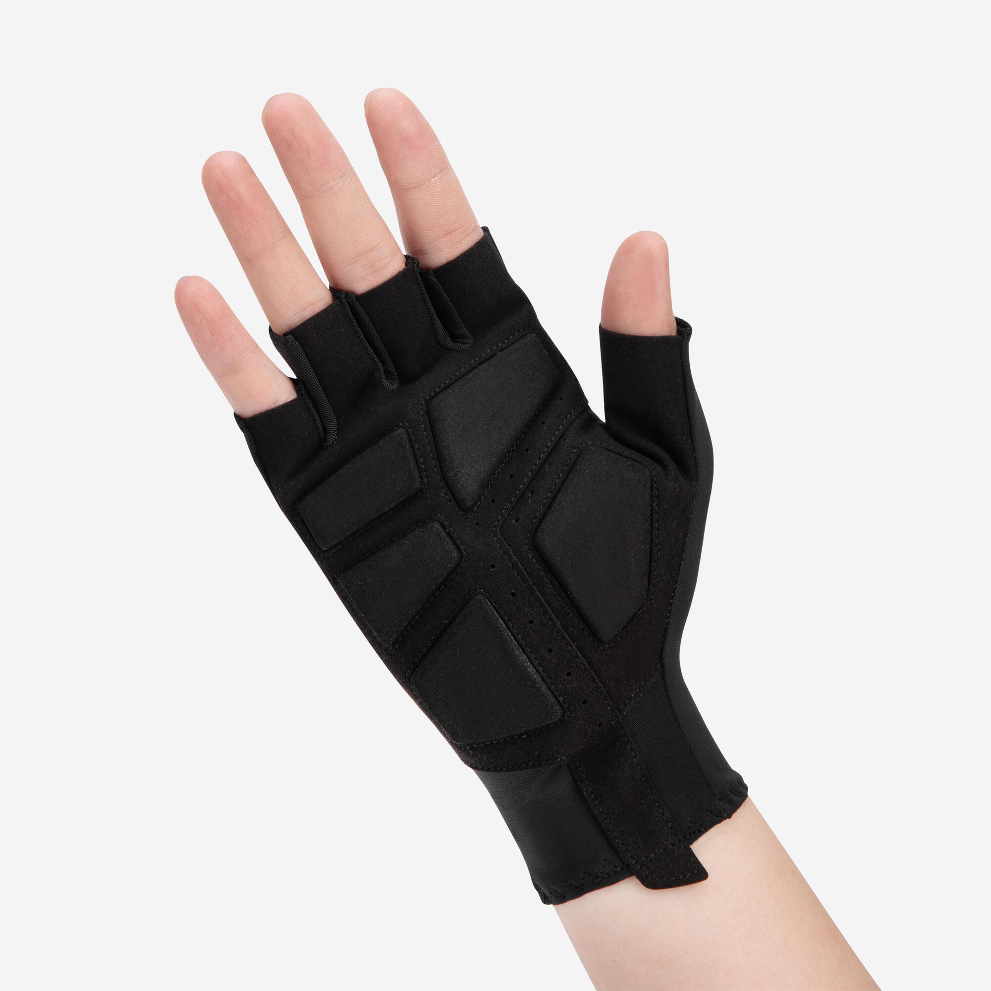 Van Rysel RCR Road Cycling Gloves - Breathable & Padded Bike Gloves for Men & Women - Perfect for Long Distance Riding & Racing