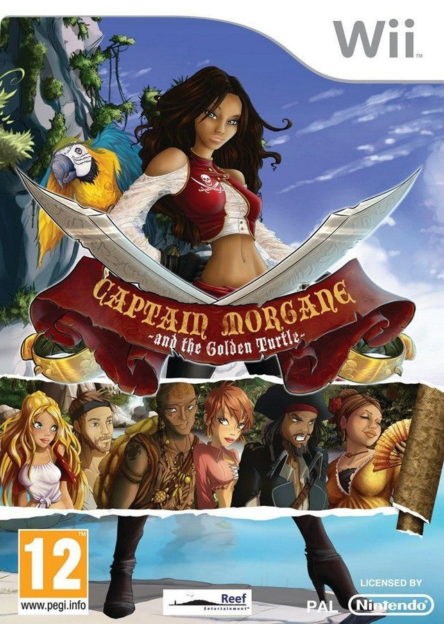 Captain Morgane and the Golden Turtle - Nintendo Wii Game (PAL Version) - Adventure Game for Family Fun & Kids Entertainment