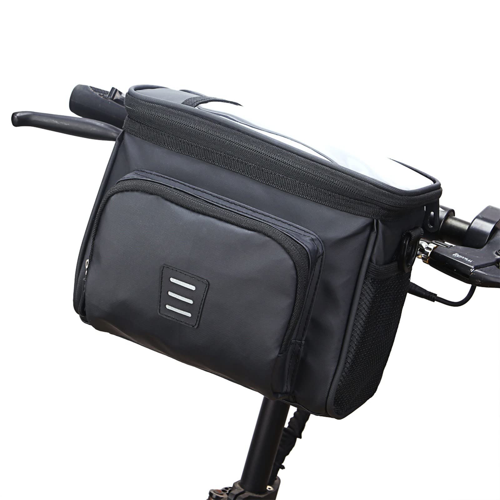 Insulated Bike Cooler Bag for Cycling - Waterproof Handlebar Front Basket & Shoulder Pannier | Perfect for Mountain Biking, Commuting & Outdoor Adventures
