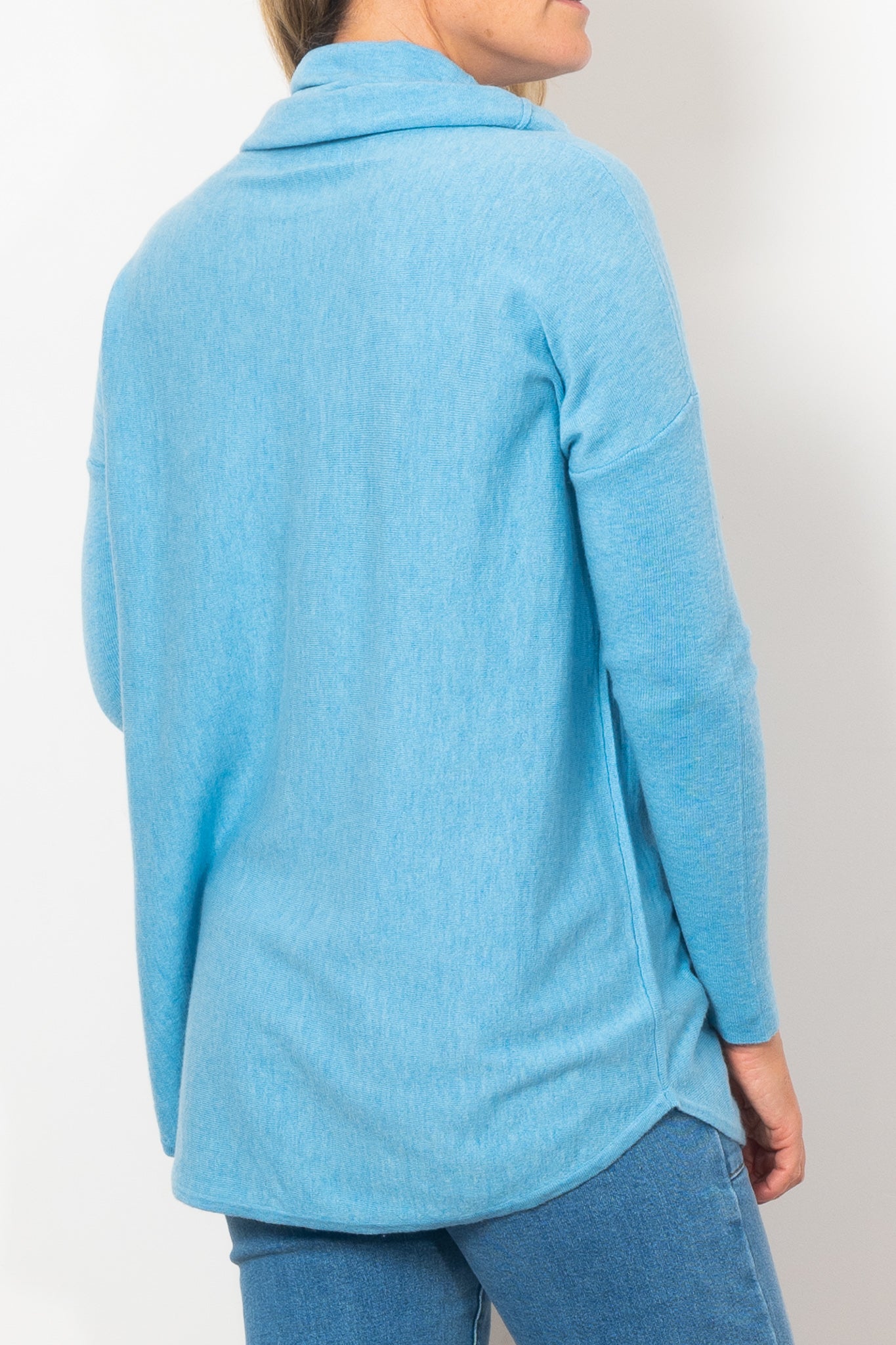 Bridge & Lord Kylie Cowl Neck Knit Sweater for Women - Soft Chunky Knit Pullover Winter Tops - Perfect for Office Wear, Date Nights & Casual Outfits