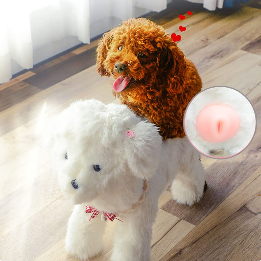 Male Dog Mating Toy - 20cm Realistic Simulation Relief Toy for Estrus Anxiety, Dog Heat Cycle Supplies - Perfect for Stress Relief & Training During Breeding Season