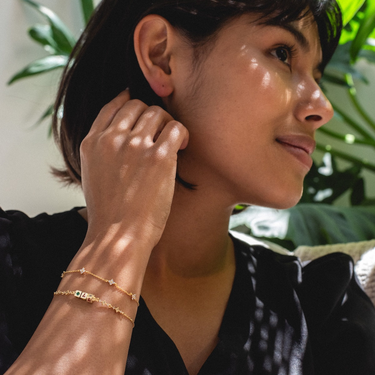 Hit The Jackpot Bracelet - Lucky Charm Jewelry for Women | Trendy Stackable Bangle for Casino Night, Birthday Gifts & Good Fortune