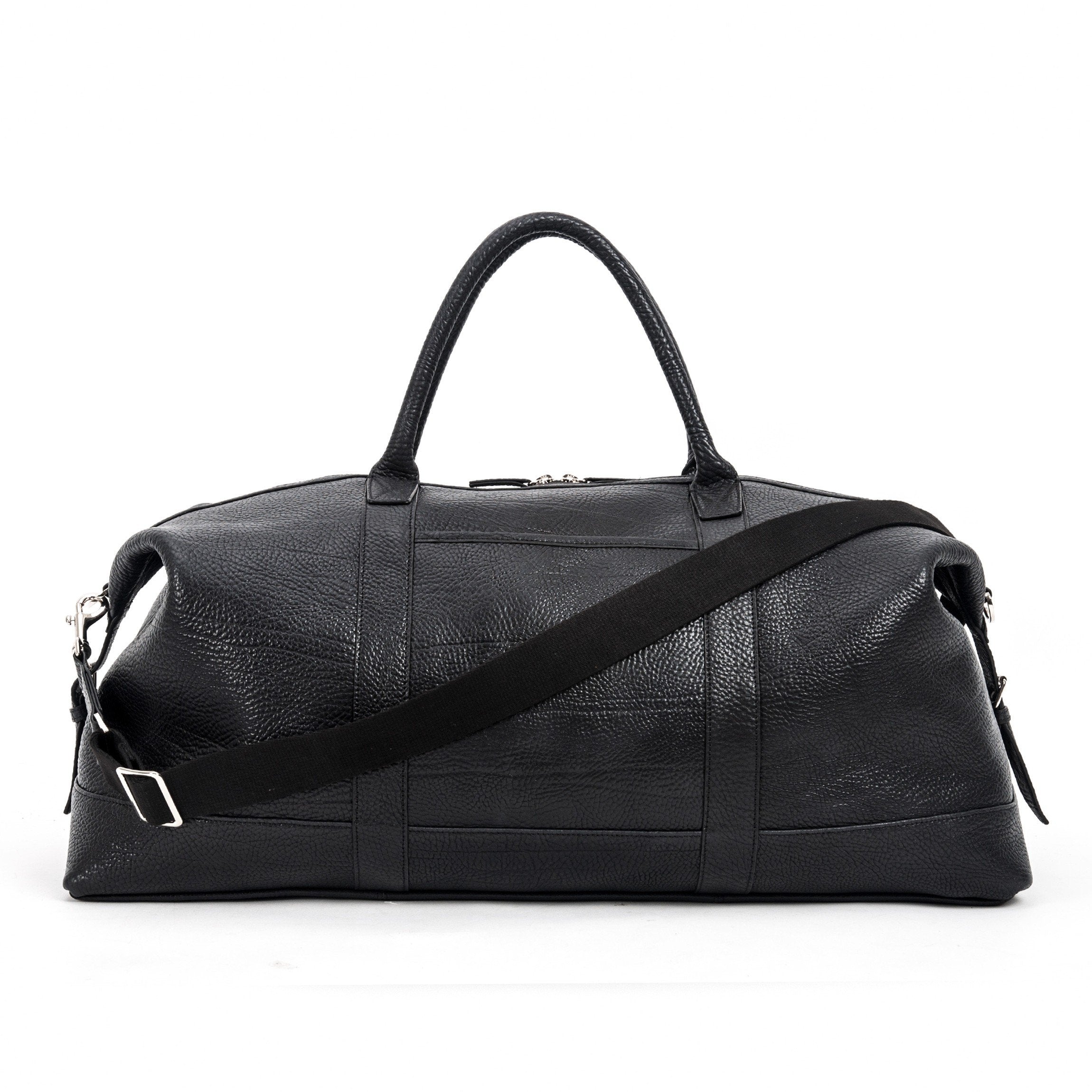 Premium Kessler Large Duffle Bag in Ebony - Spacious Travel & Gym Bag for Men & Women - Perfect for Workouts, Weekend Trips & Sports Gear Storage