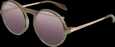 Alexander McQueen AM0192S Sunglasses - Luxury Designer Shades for Men & Women - UV Protection & Polarized Lenses - Perfect for Outdoor Activities, Travel & Fashion Statements