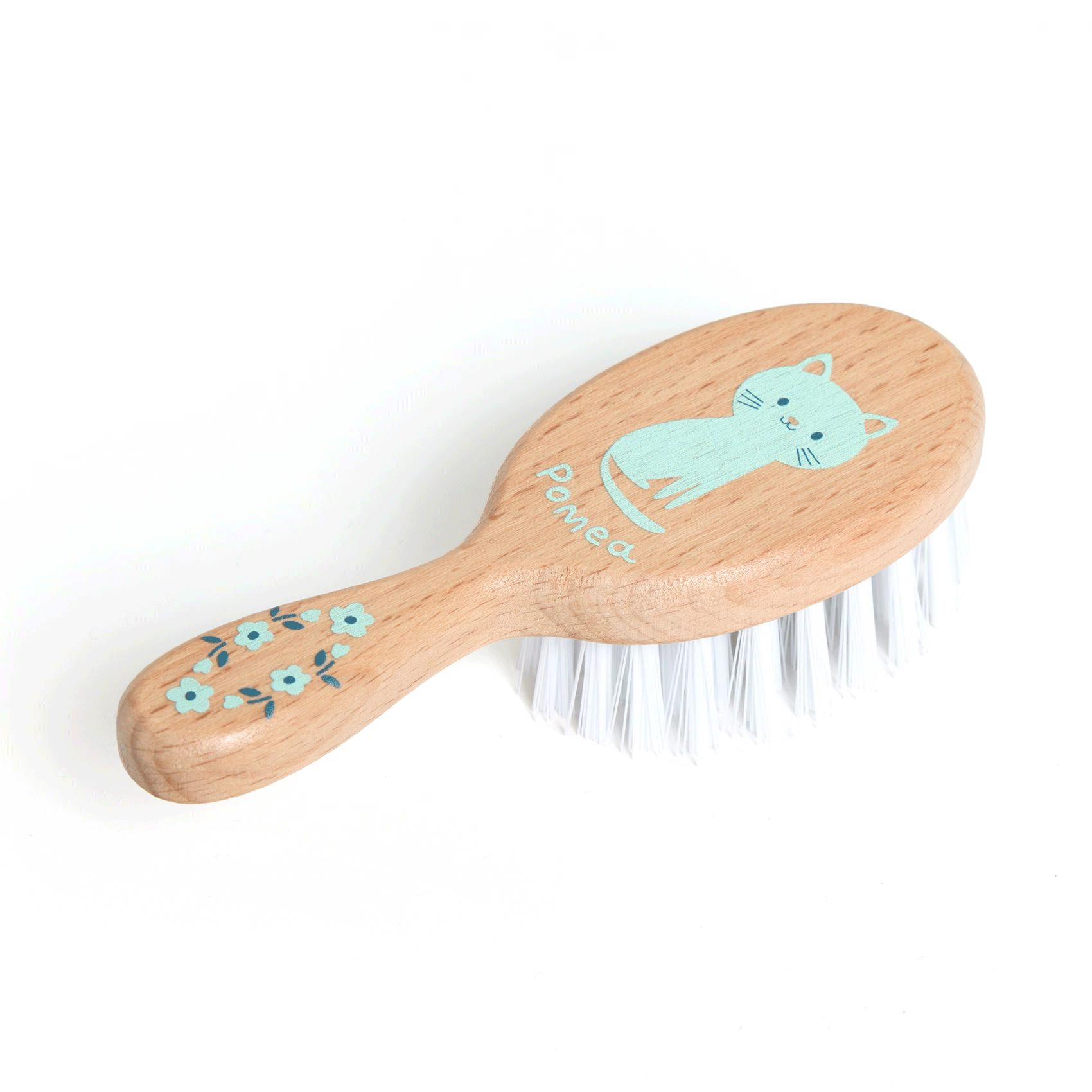 Djeco Pomea Hairbrush - Detangling & Styling Brush for Smooth, Shiny Hair - Perfect for Home, Travel & Salon Use