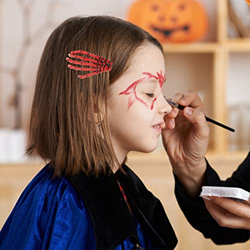 Skeleton Hair Clips for Women - Halloween Hair Accessories for Party