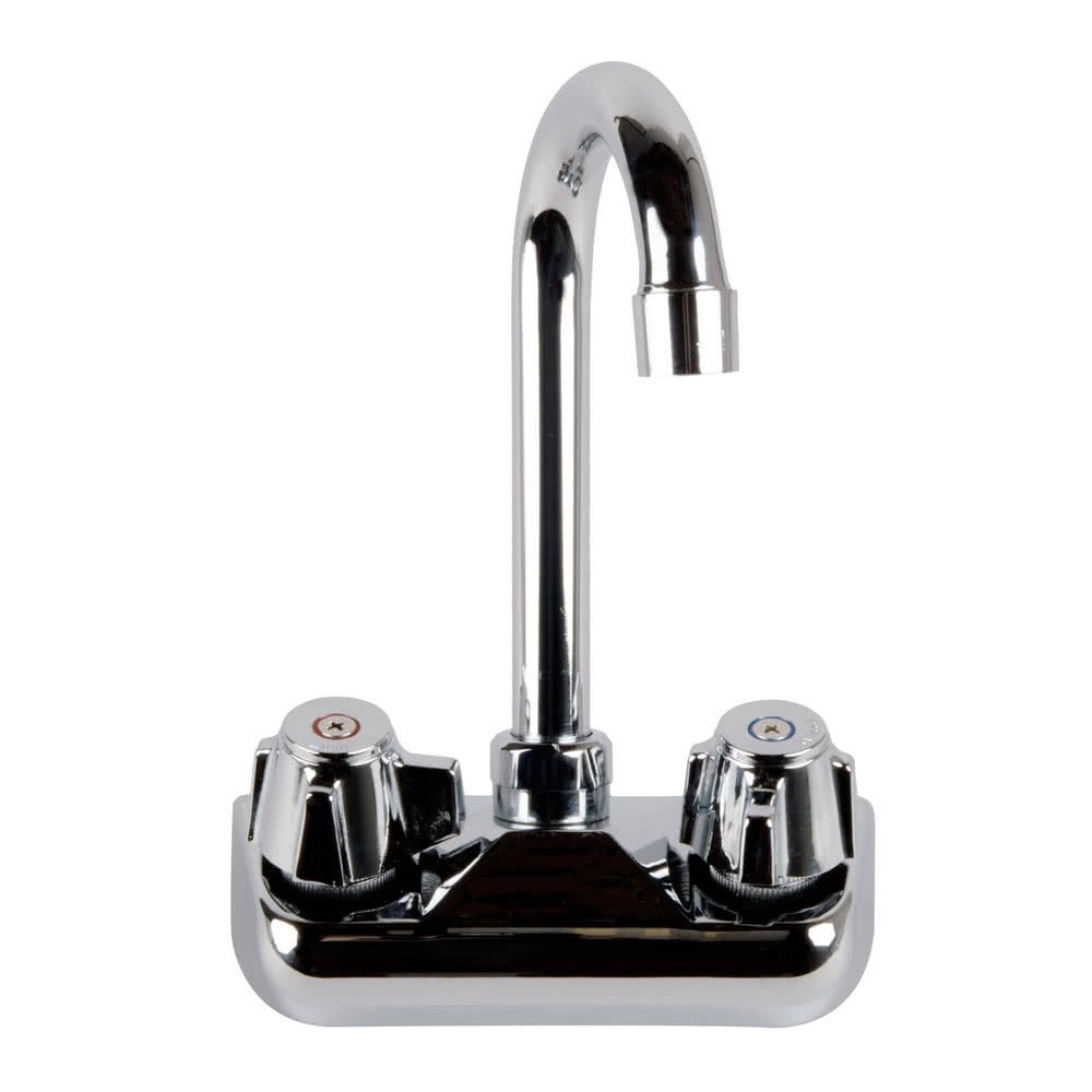 Royal Industries Hand Sink Replacement Faucet - Durable Stainless Steel Commercial Faucet for Restaurants, Hospitals & Public Restrooms
