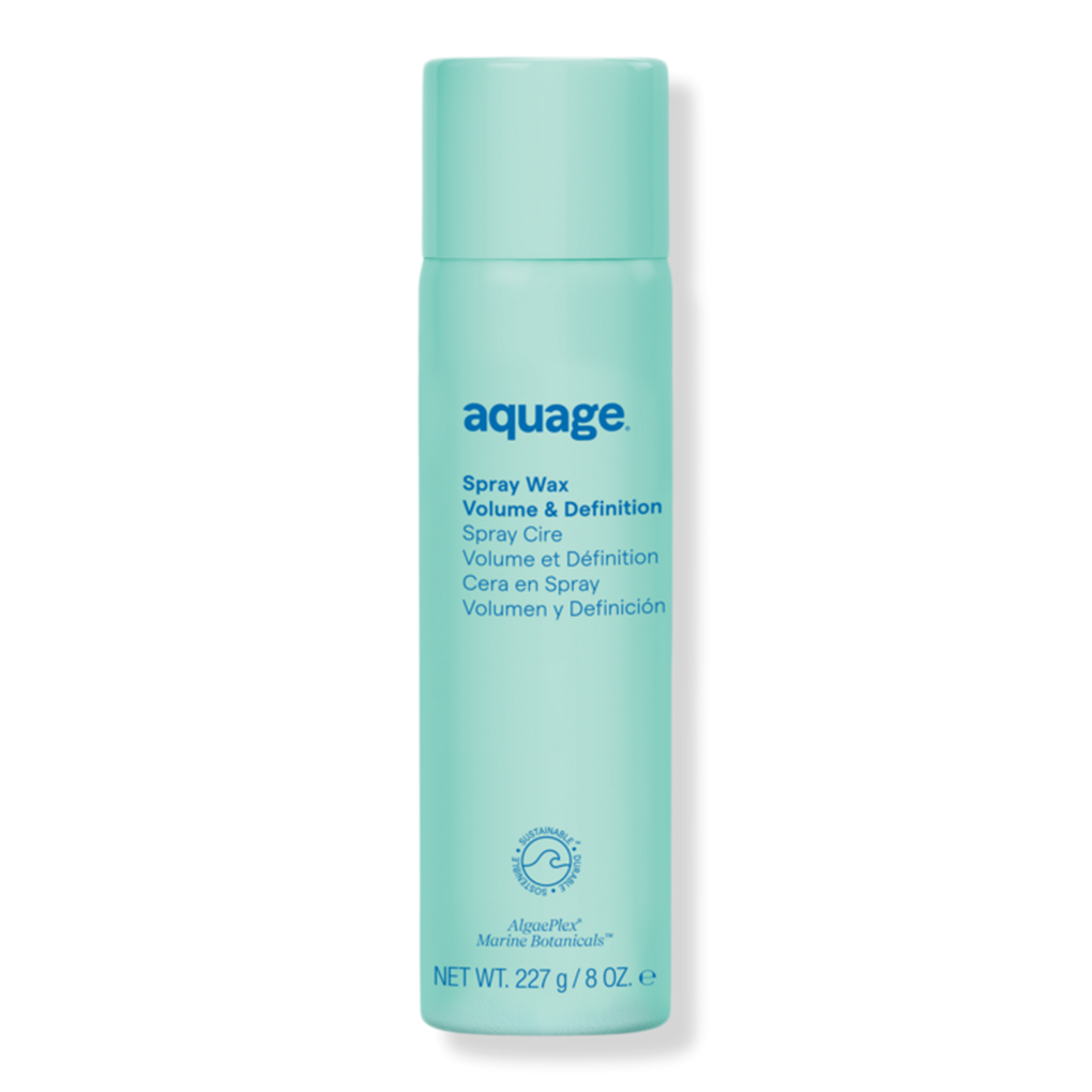 Aquage Spray Wax for Hair - Lightweight Styling & Shine Spray with Natural Ingredients - Perfect for Beach Waves, Curls & Frizz Control - Salon Quality Hair Care for Women & Men