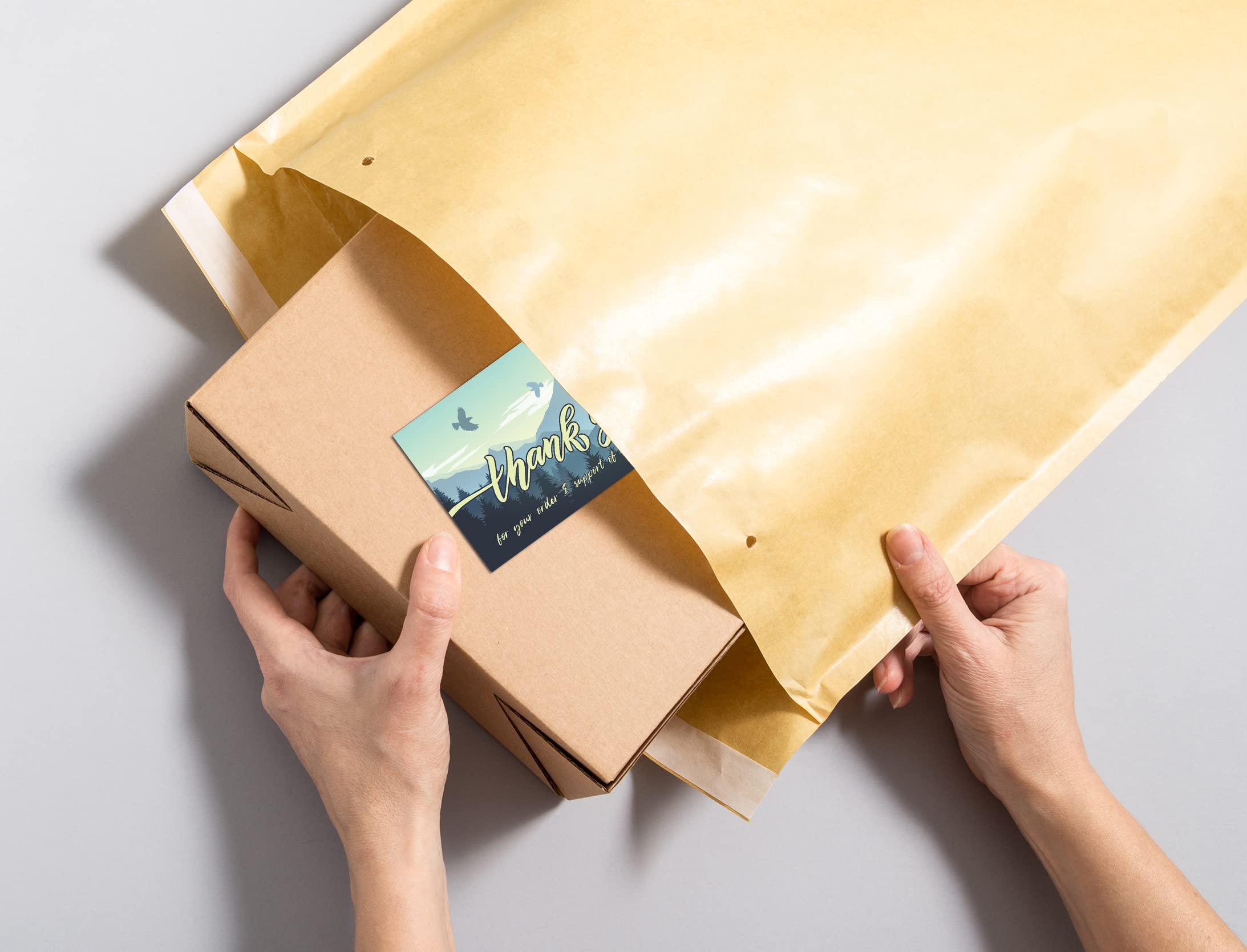 Amazon Thank You Cards with Feedback Request & QR Code - 2
