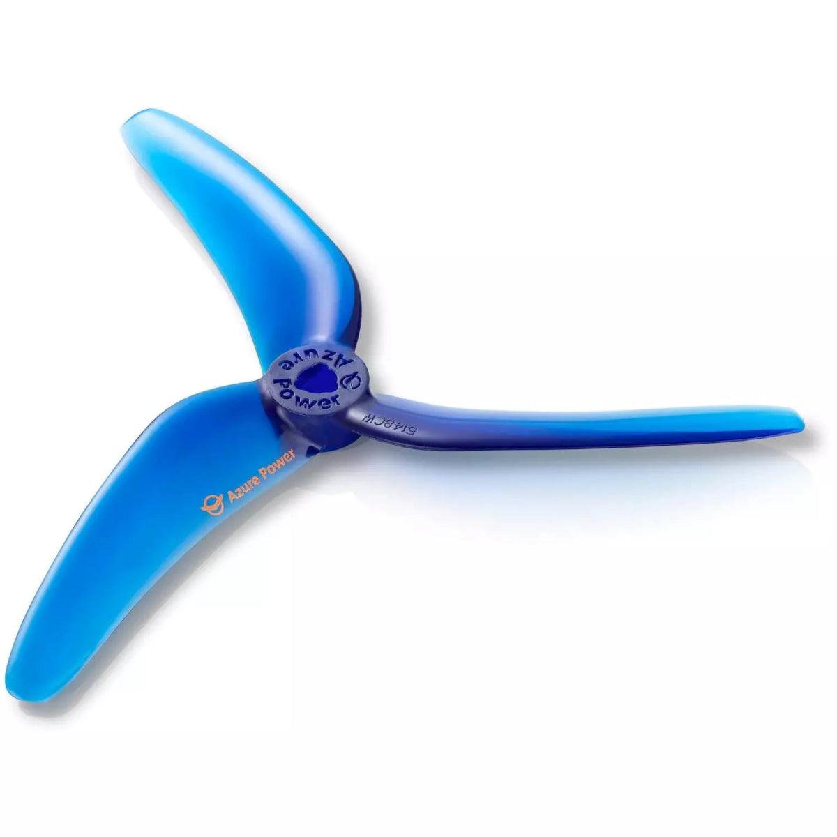Azure Power 5148 SFP Series Tri-Blade 5 Propeller 4-Pack - High Performance Drone Propellers for FPV Racing & Aerial Photography (Choose Color)