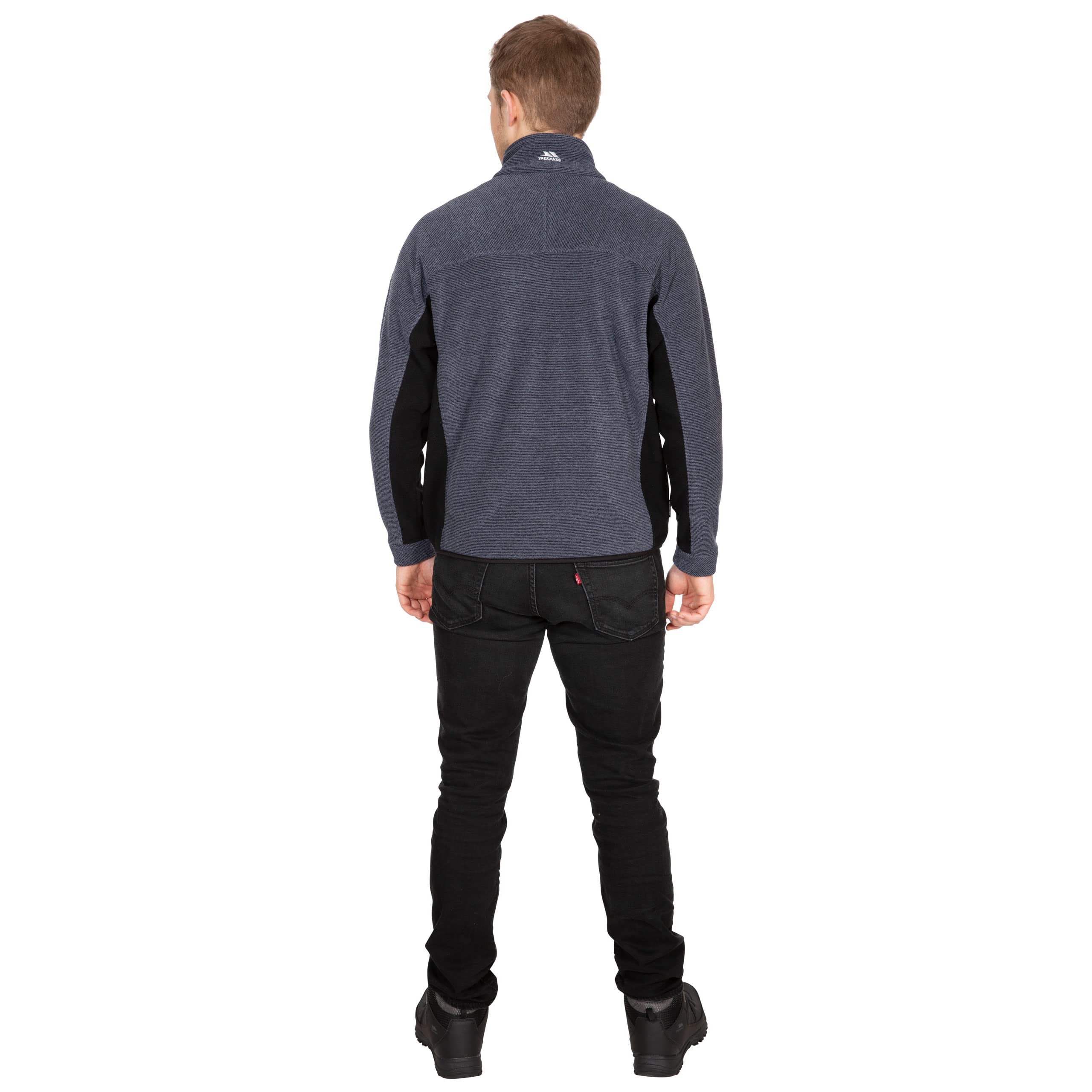 Trespass Jynx Men's Winter Fleece Jacket - Warm & Comfortable Outdoor Jacket for Hiking, Camping & Cold Weather Activities