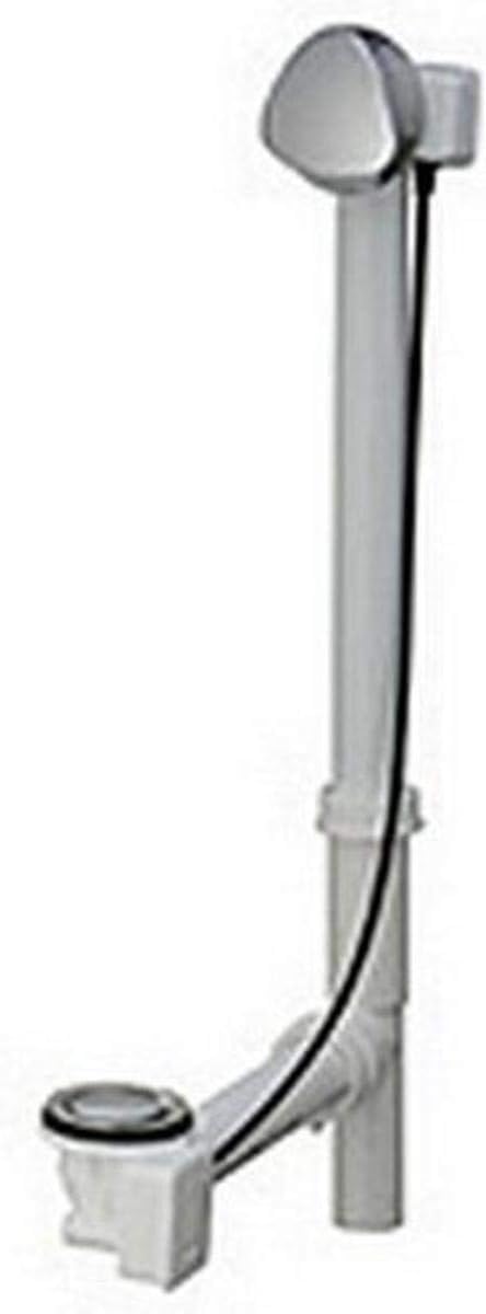 Duravit 790252 Chrome Bathtub Drain - Small Size, High-Quality Bathroom Fixture for Bathtubs & Showers | Perfect for Home Renovation & Spa-Style Bathrooms