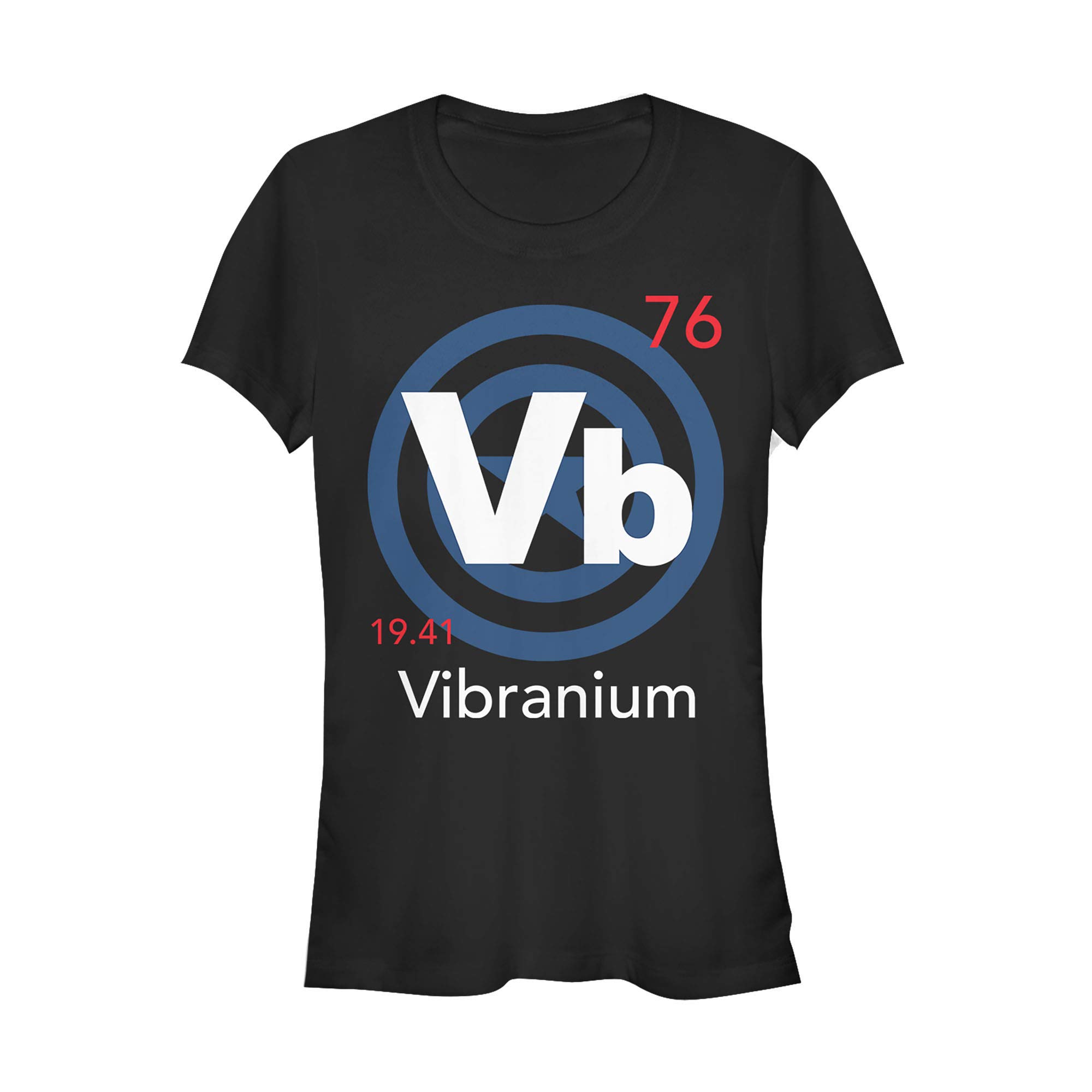 Marvel Captain America Vibranium Element Graphic T-Shirt for Kids - Superhero Costume & Casual Wear for Boys and Girls
