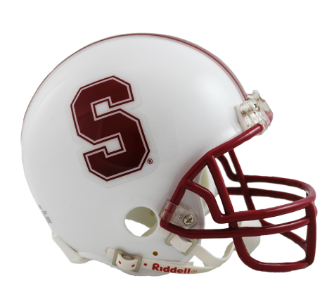 Stanford VSR4 Mini Football Helmet - Authentic Collectible for Fans, Display & Memorabilia - Perfect for Home Decor, Sports Gifts & Game Day Accessories