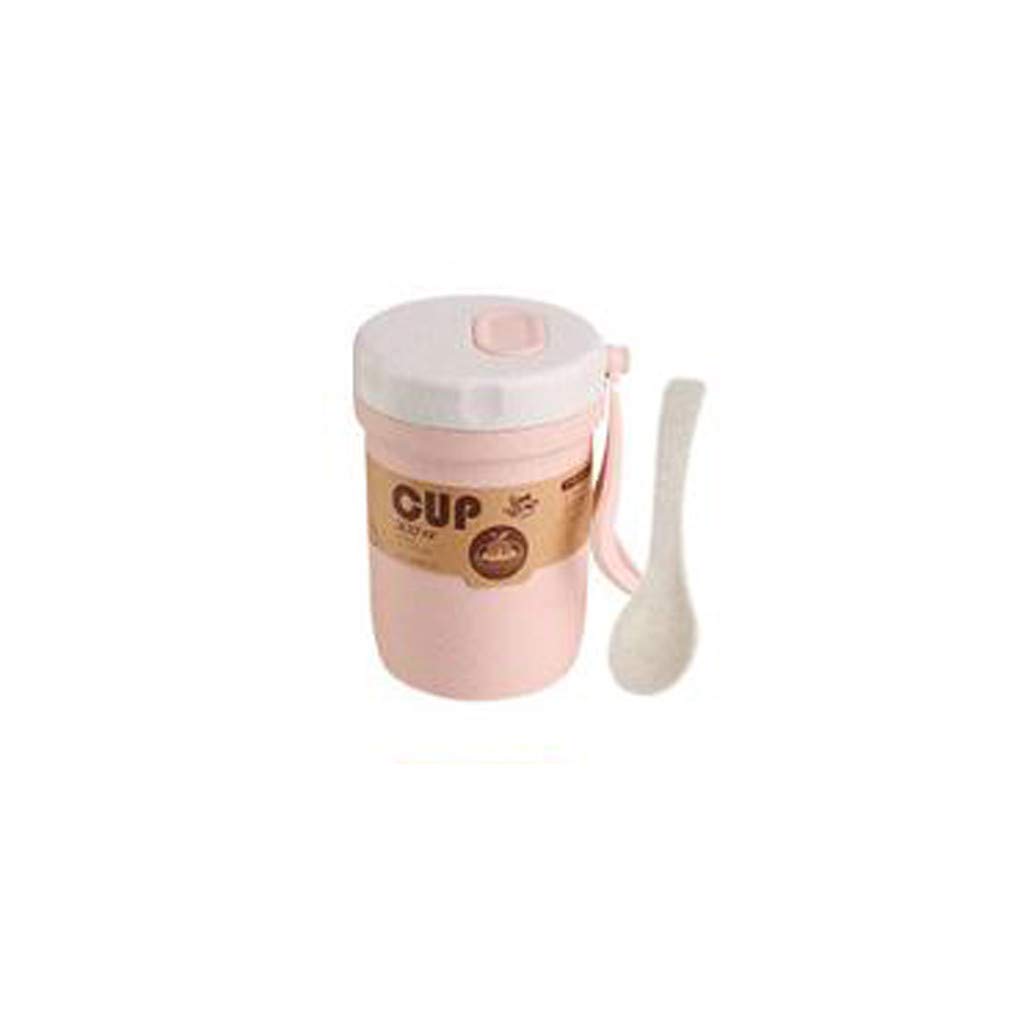 Microwave Lunch Box with Straw - Soup & Porridge Container for Kitchen & Dining