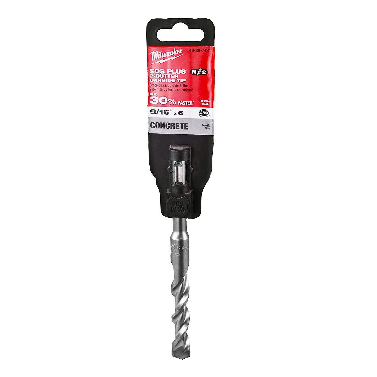 Milwaukee Electric Tool 48-20-7481 Hex Shank Drill Bit Set - High Speed Steel Construction for Wood, Metal & Plastic Drilling - Perfect for DIY Projects & Professional Construction Work