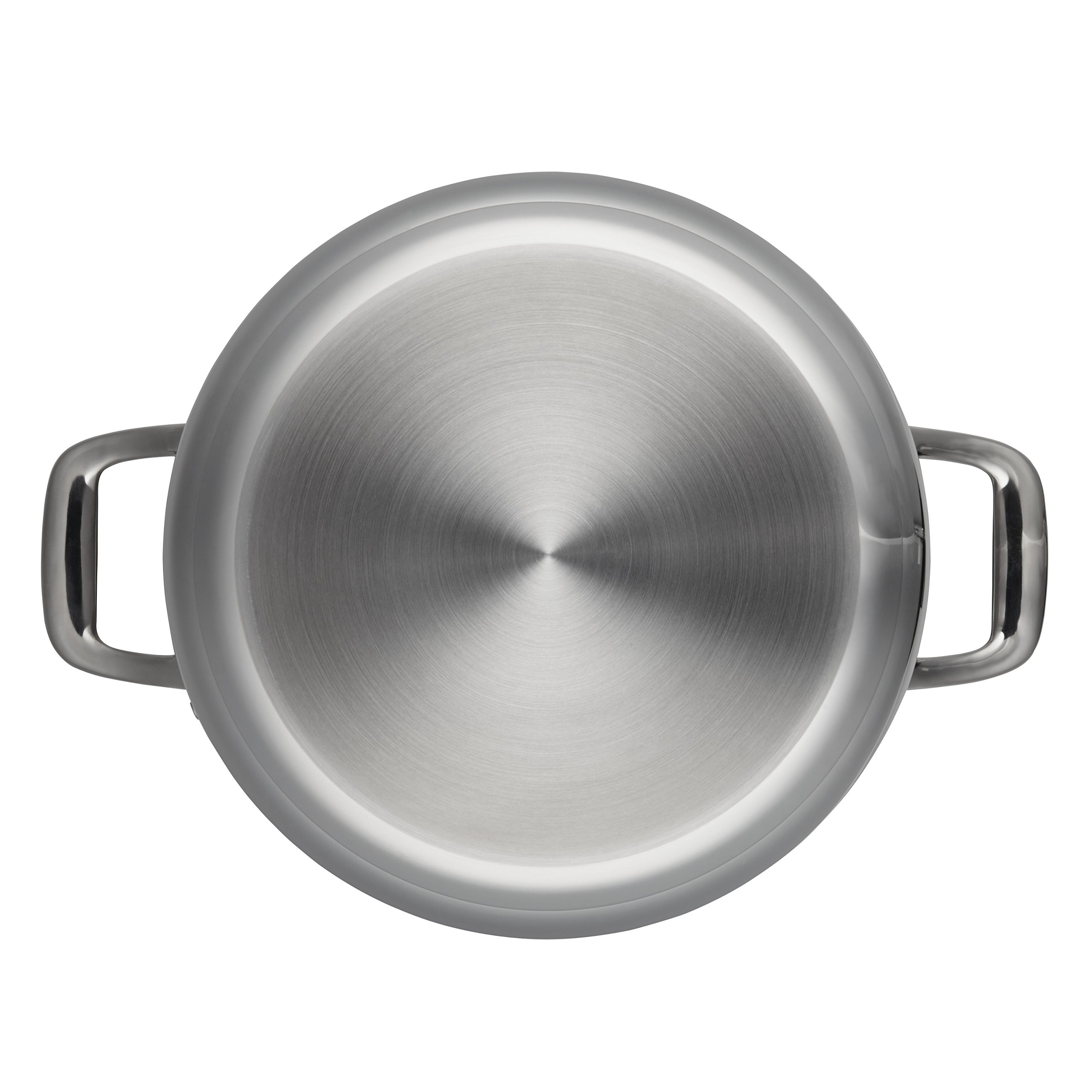 Breville Thermal Pro 8 Quart Stainless Steel Stock Pot with Lid - Silver | Heavy-Duty Cooking Pot for Soups, Stews & Pasta | Commercial & Home Kitchen Use