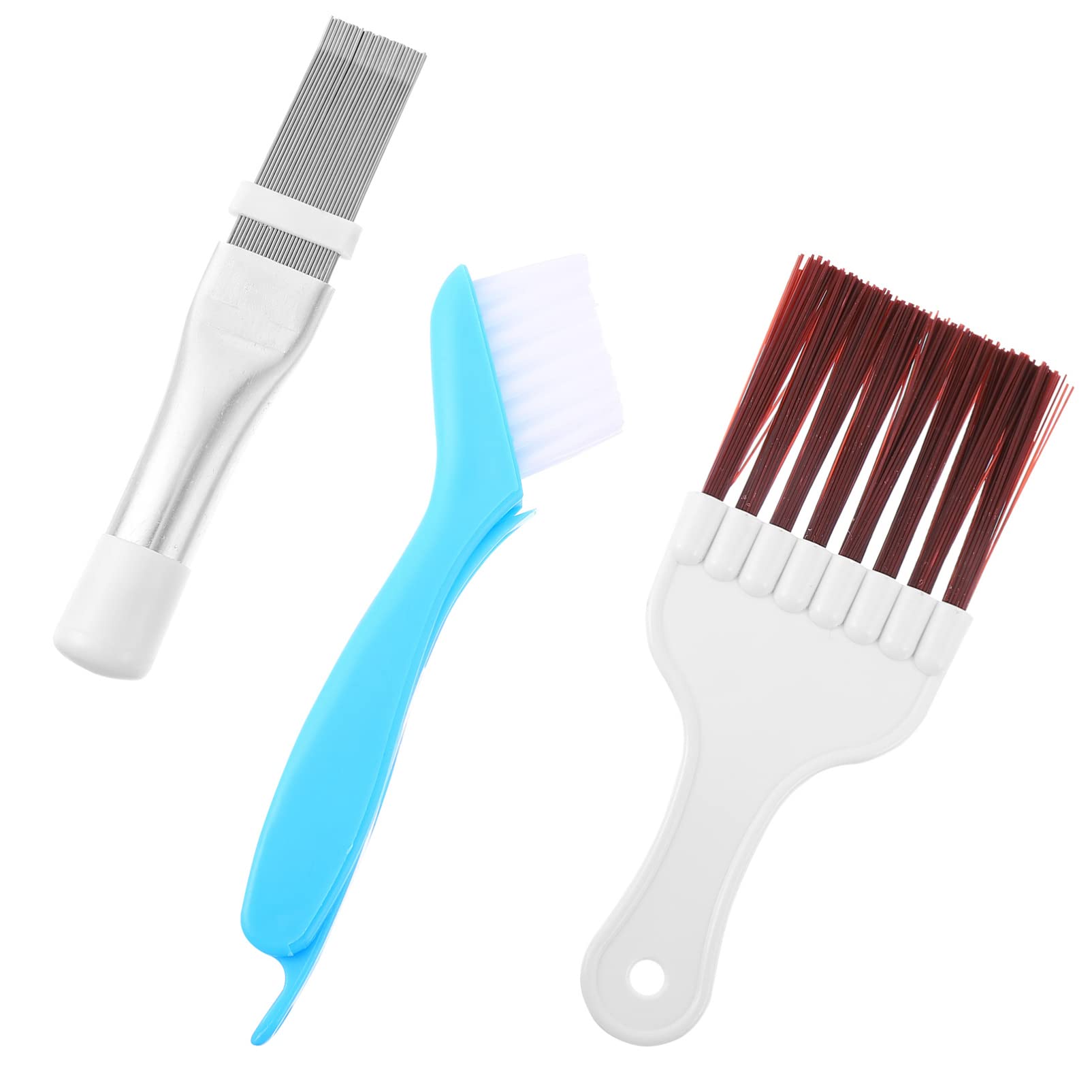 Baluue AC Coil Brush Comb Set - Universal Air Conditioner Cleaning Brush for AC Fins, Condenser Coils & HVAC Maintenance - Perfect for Home, Office & Car AC Unit Cleaning