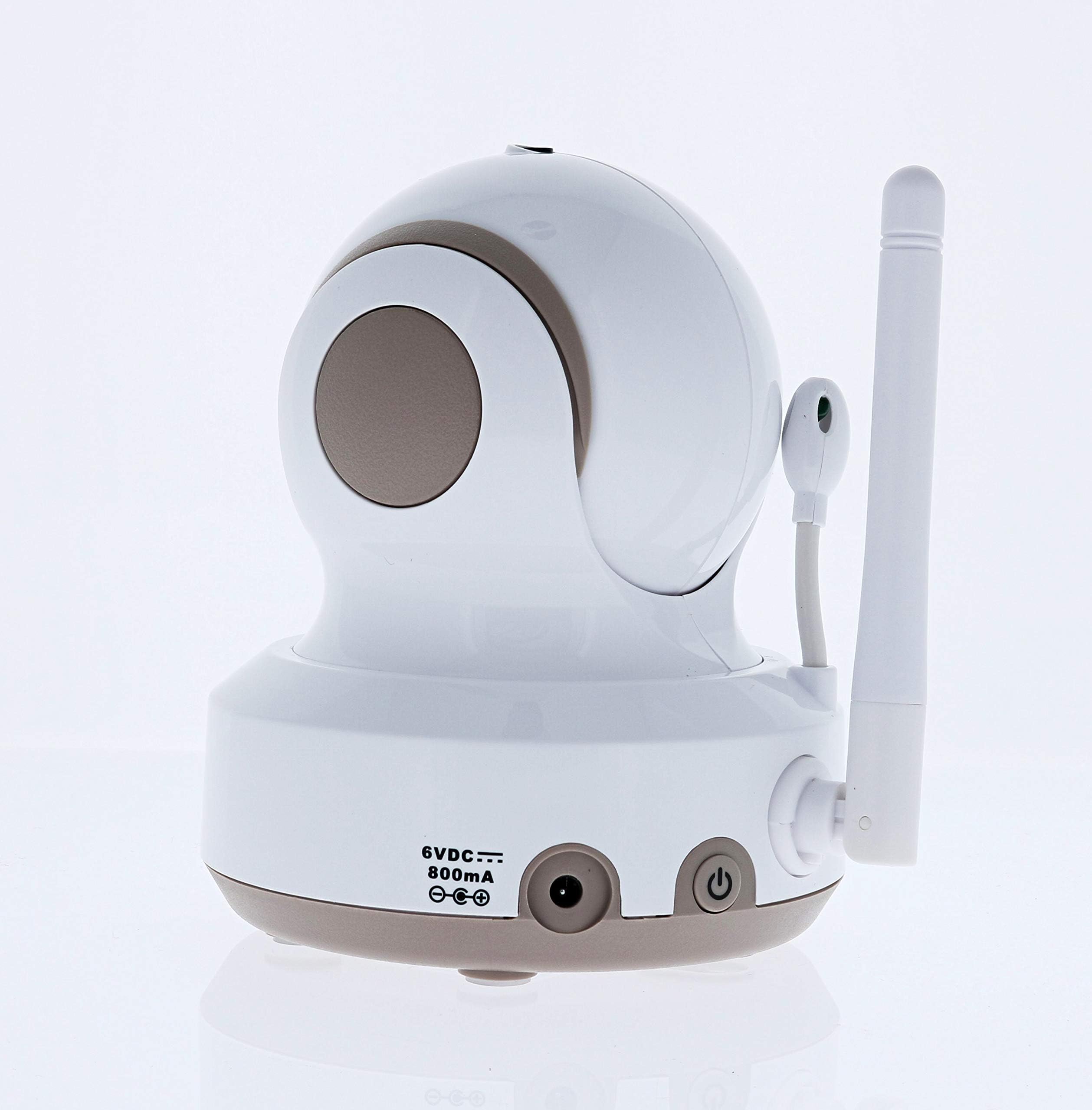 MOBI MobiCam DXR-M1 Smart Baby Monitor with Auto Tracking, Night Vision, Remote Pan-Tilt, Lullabies & Quad View - Ideal for Nursery, Daycare & Home Security Monitoring