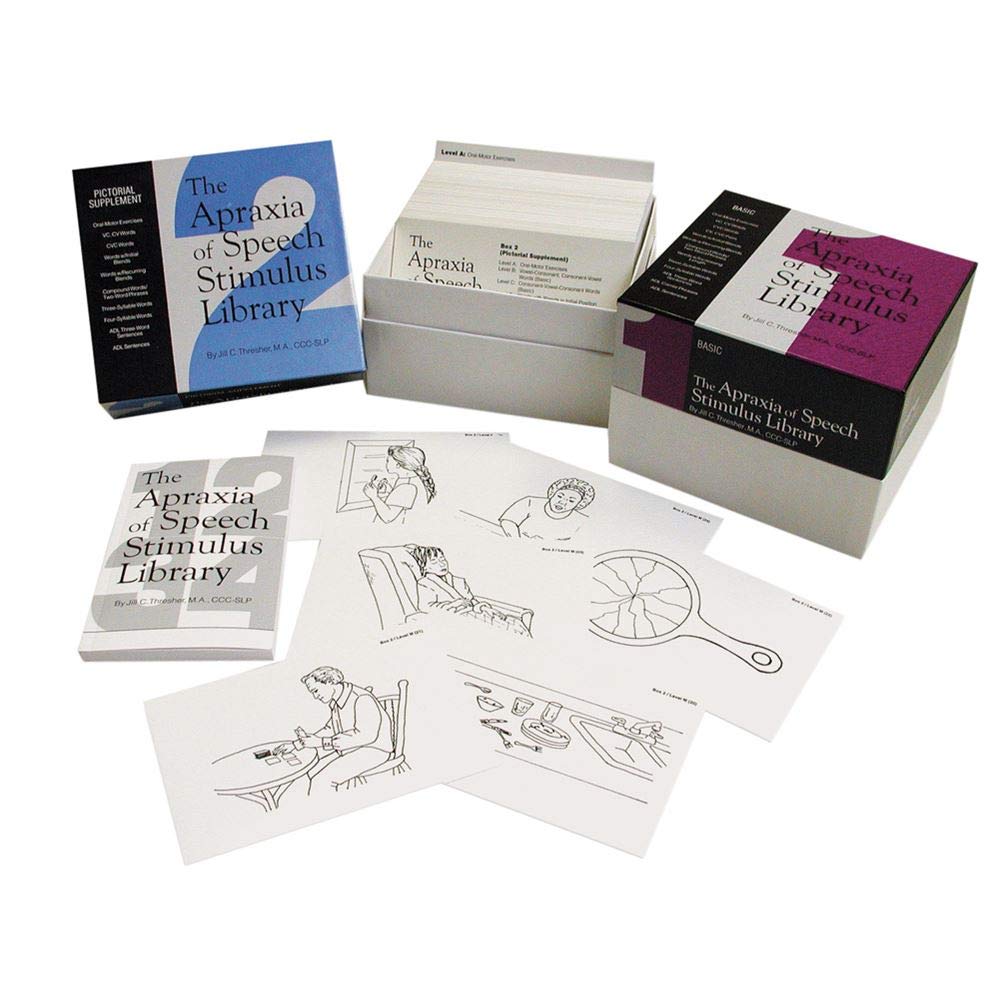 Apraxia of Speech Therapy Cards - Pictorial Supplemental Set 2 for Speech Language Pathologists | Ideal for Home Practice & Clinical Sessions