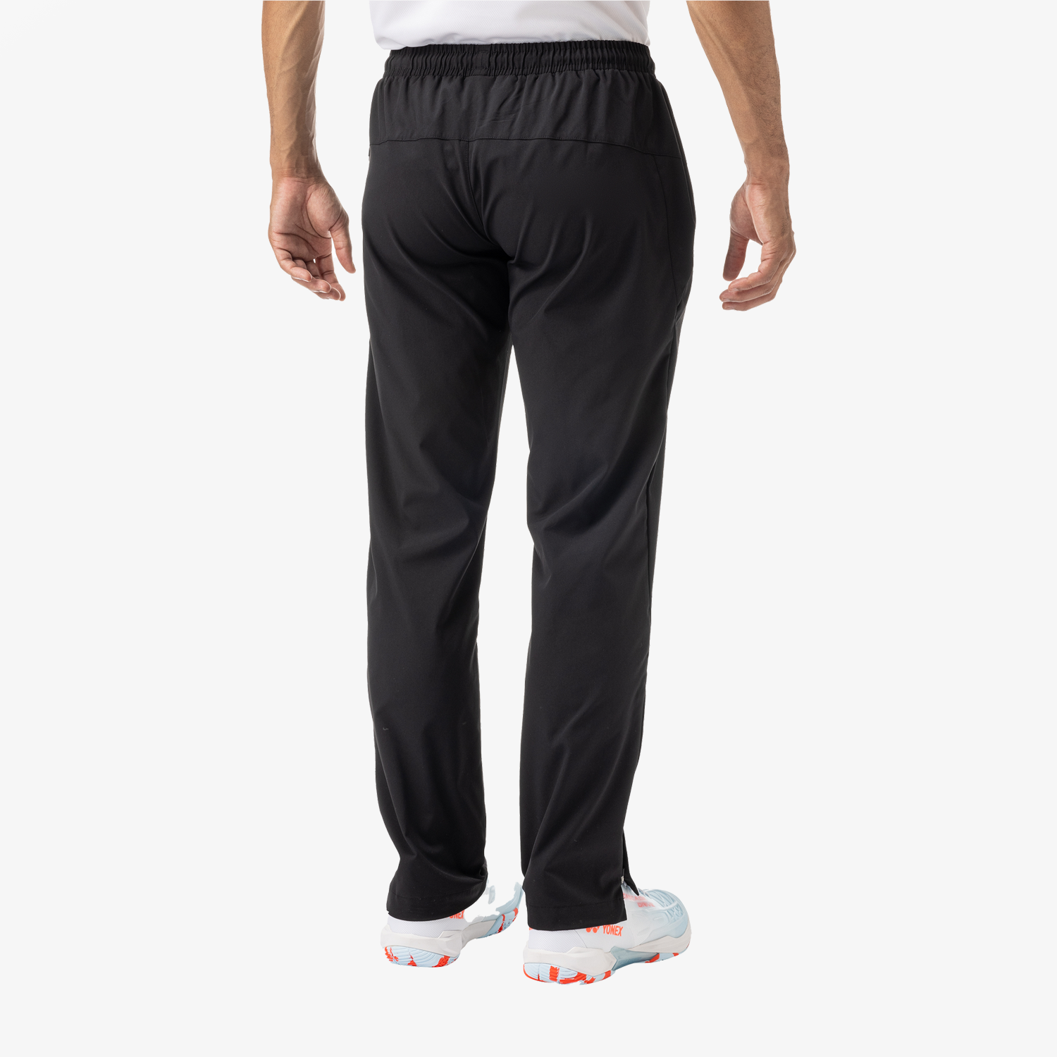 Yonex YM0042 Men's Warm Up Pants - Black | Comfortable Training & Gym Workout Pants for Running, Basketball & Athletic Activities