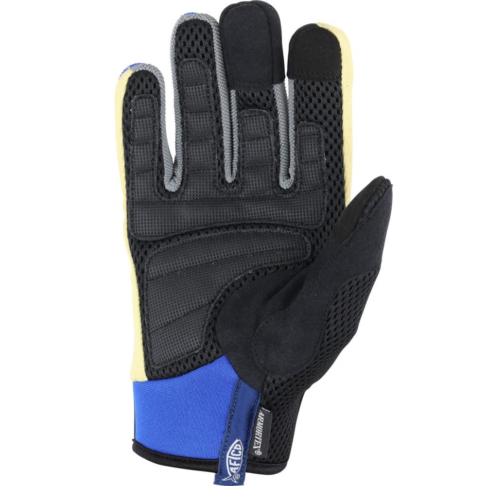 AFTCO Blue Release Gloves - Saltwater Fishing Gloves for Grip & Protection - Ideal for Offshore, Kayak, and Deep Sea Fishing Adventures