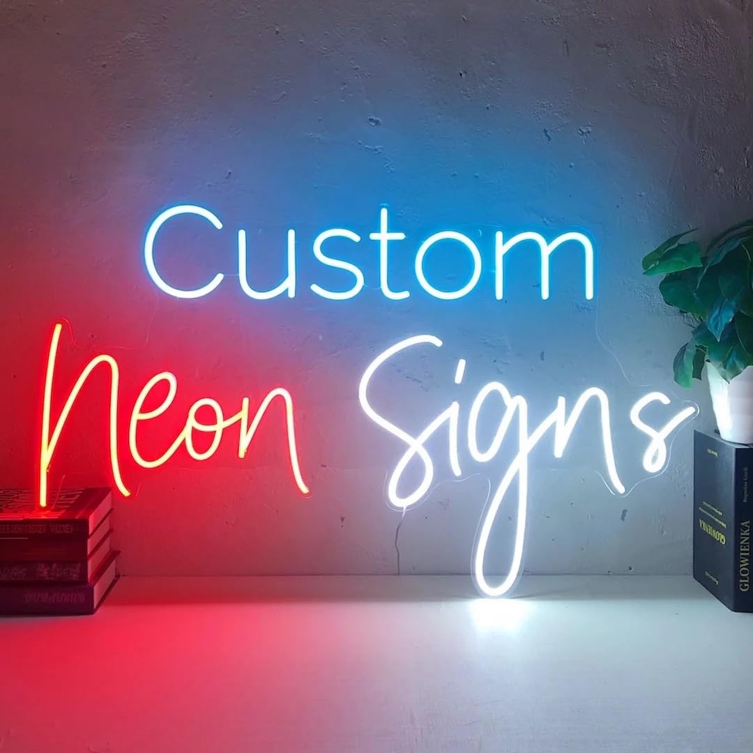 Custom Neon Signs for Room & Home Decor - Bedroom, Wedding, Party Lights