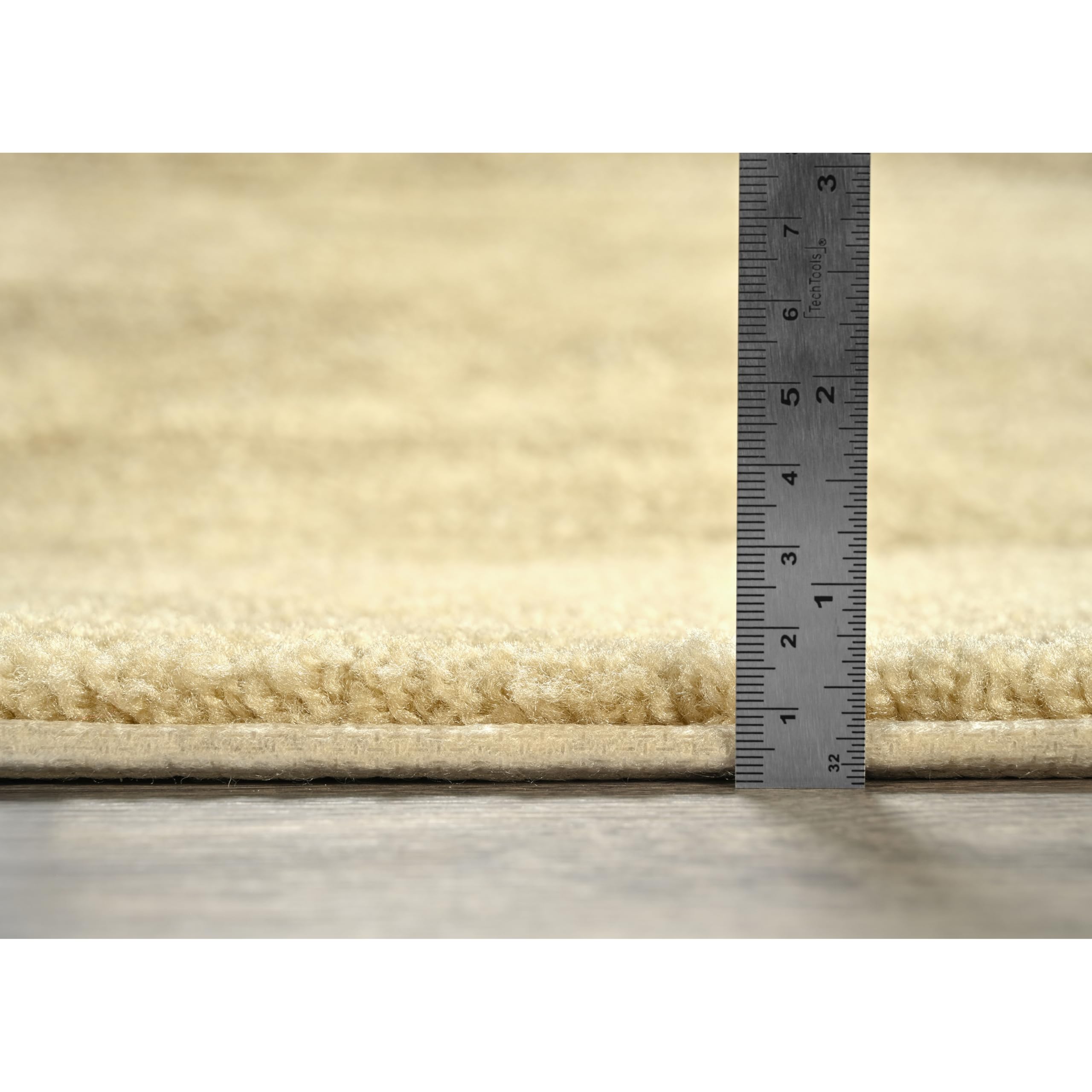 Garland Rug Traditional Nylon Washable Linen Bath Rugs Set of 2 (17