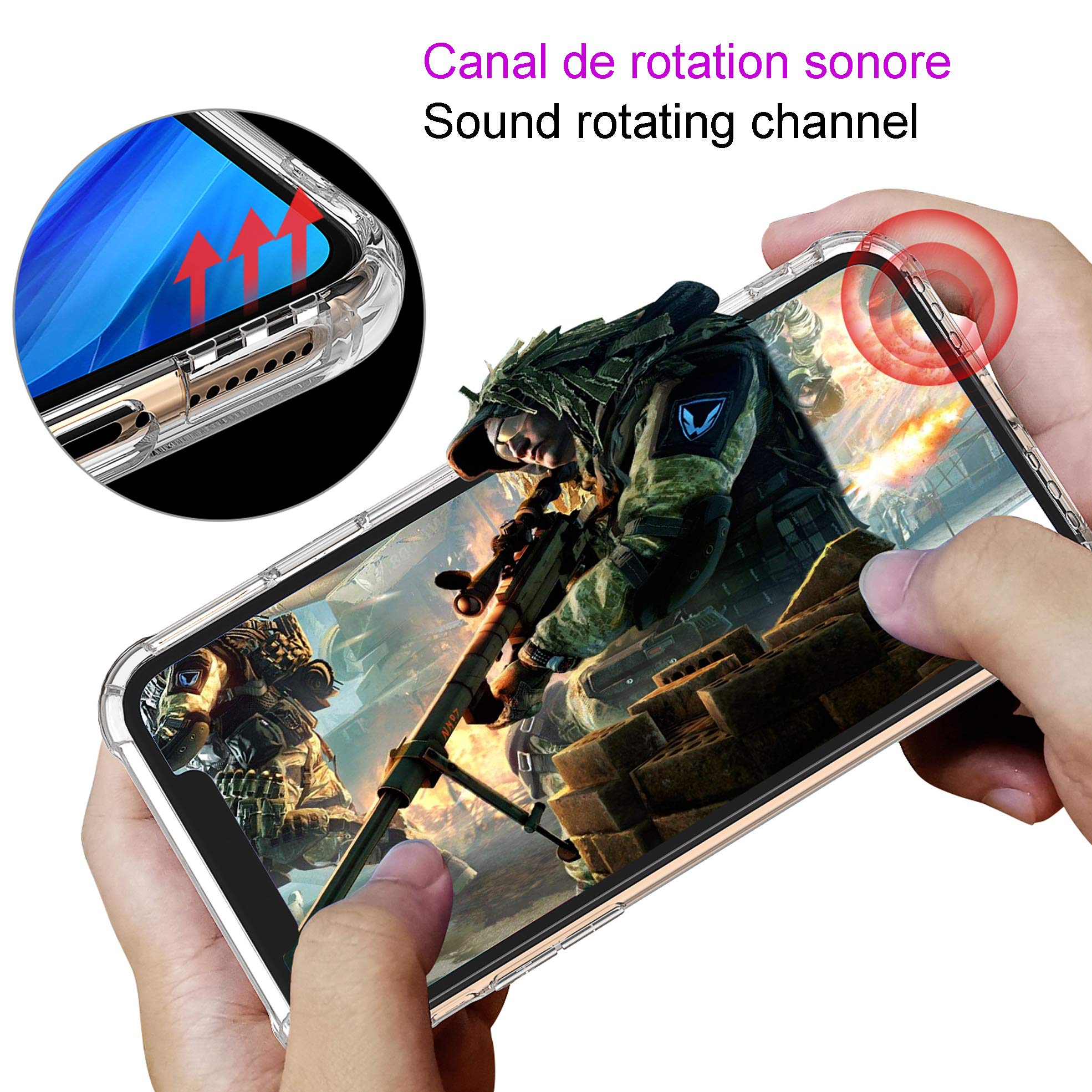 Ultra Clear Heavy Duty TPU Case for iPhone 12 Mini - Shockproof Transparent Protective Cover | Perfect for Everyday Use, Outdoor Activities & Travel Protection