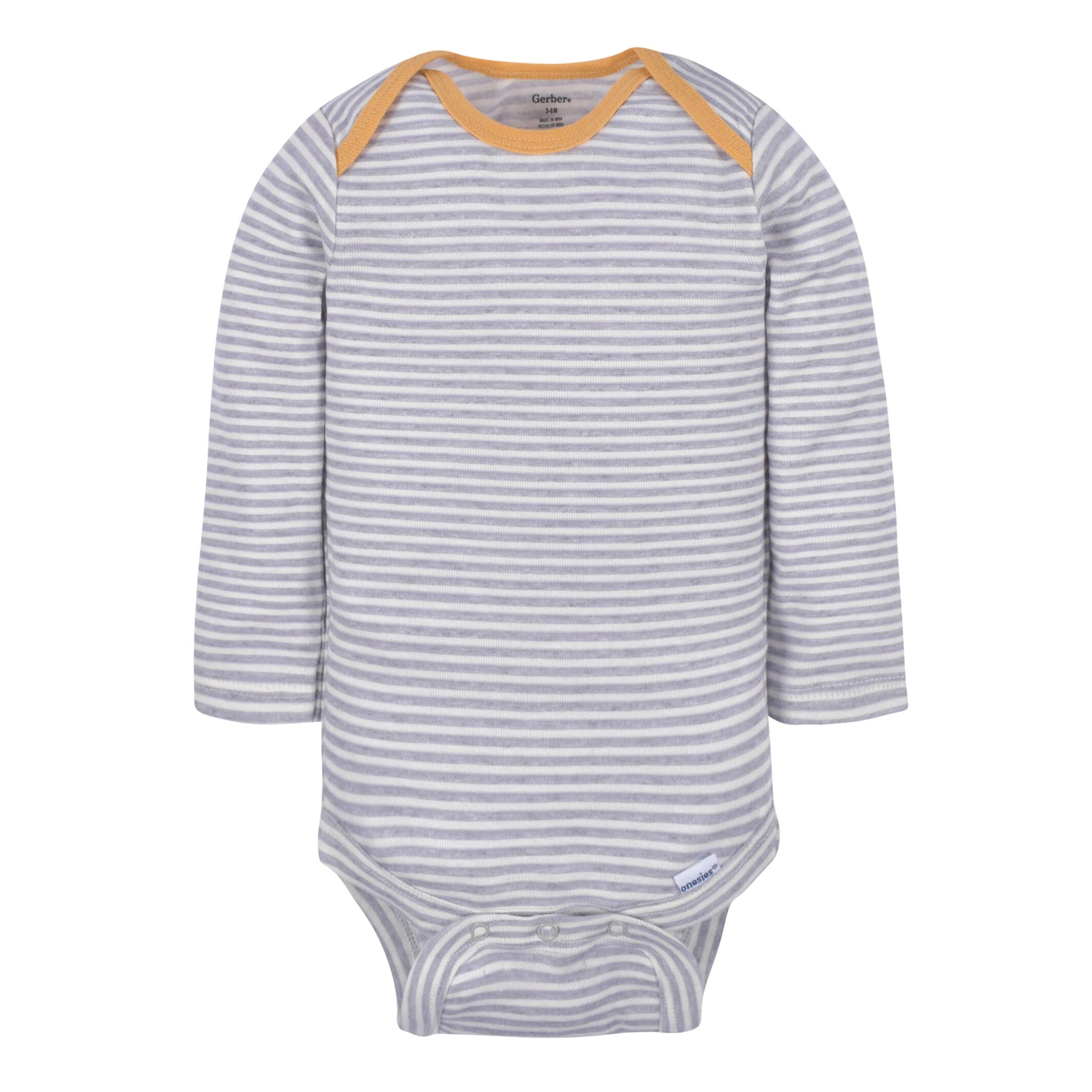 3 Pack Baby Boys Hedgehog Long Sleeve Onesies® Bodysuits - Soft Cotton Infant Rompers for Newborns & Toddlers - Perfect for Playtime, Daycare & Family Photos
