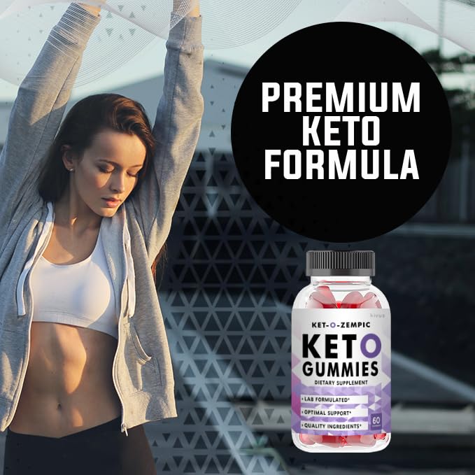 Kivus Keto Zempic Gummies - Ket-O-Zempic Keto Gummies for Weight Loss (5 Pack, 300 Gummies) - Perfect for Low Carb Diet & Healthy Lifestyle
