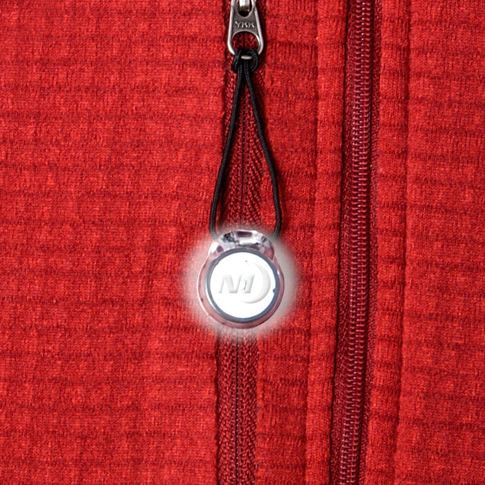 Nite Ize ZipLit White 2-Pack Rechargeable LED Zipper Pulls for Backpacks, Jackets & Luggage – Outdoor Gear & Travel Accessories