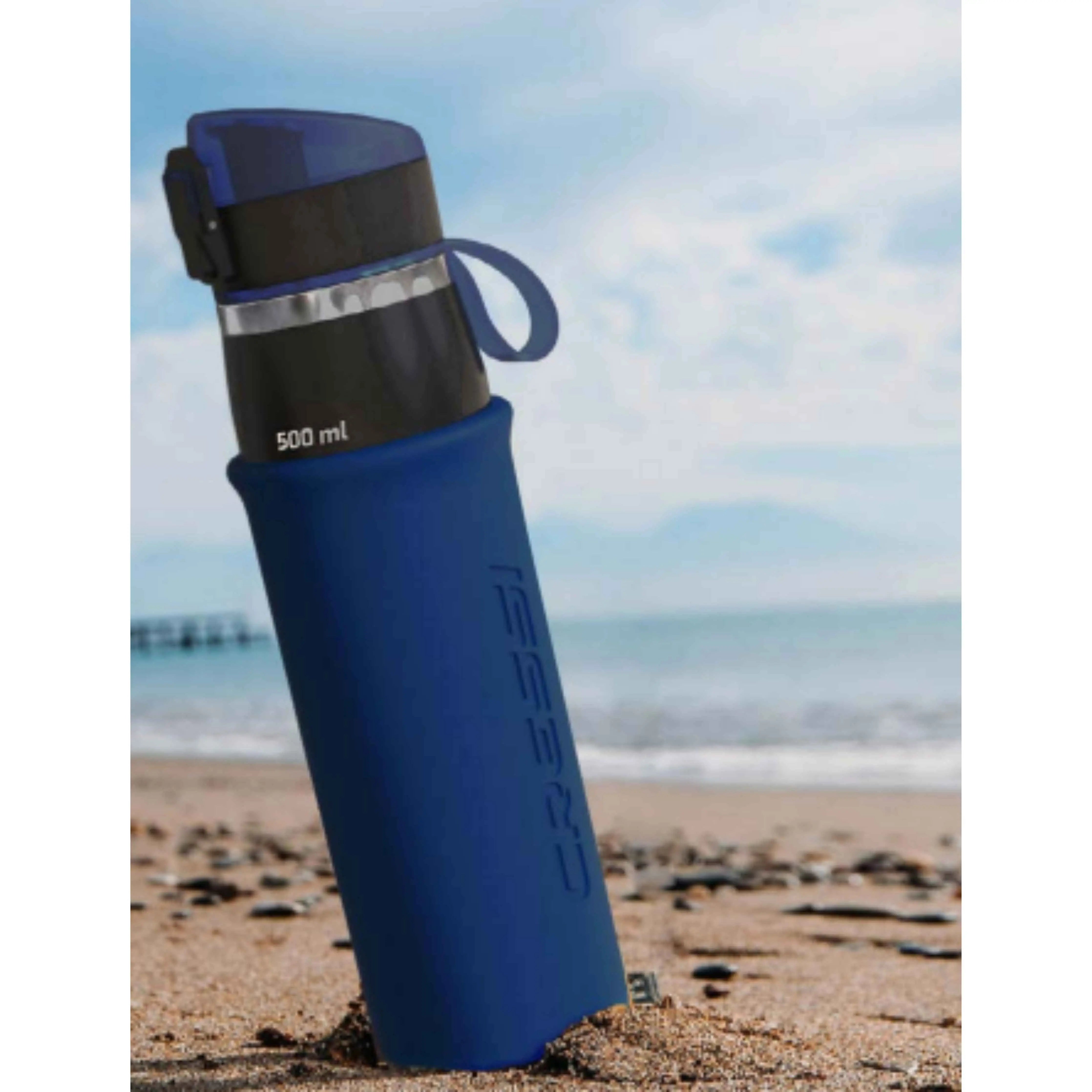 Premium Tisk Stainless Steel Thermal Flask - 24oz Insulated Water Bottle for Hot & Cold Drinks - Leakproof & Durable for Hiking, Gym, Office & Outdoor Adventures