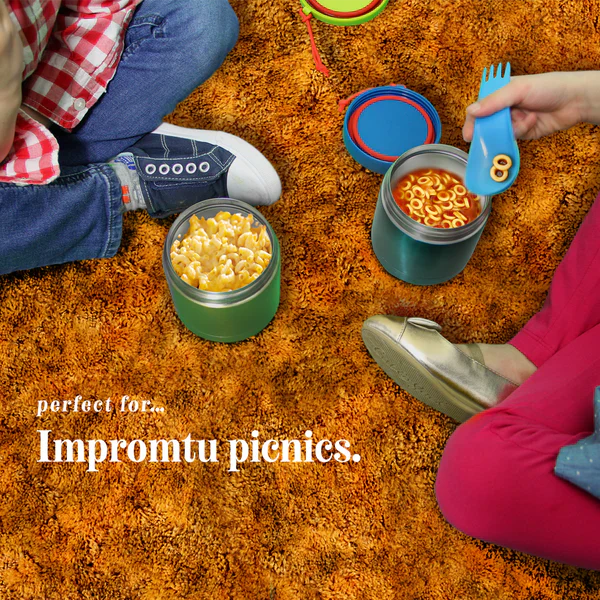 Goodbyn Uno Insulated Food Jar Thermos - 12oz Leak-Proof Stainless Steel Lunch Container for Kids & Adults - Perfect for School, Work, Picnics & Travel