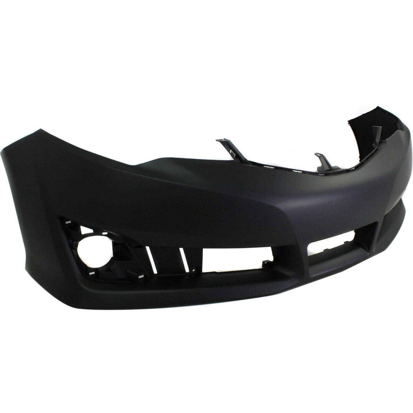 FitParts Compatible Front Bumper Cover for 2012-2014 Toyota Camry Hybrid SE Sport Sedan - Primed Replacement Without Sensor Holes, Includes Fog Light Openings (Part# TO1000379 5211906975) - Perfect for Collision Repair & Vehicle Restoration