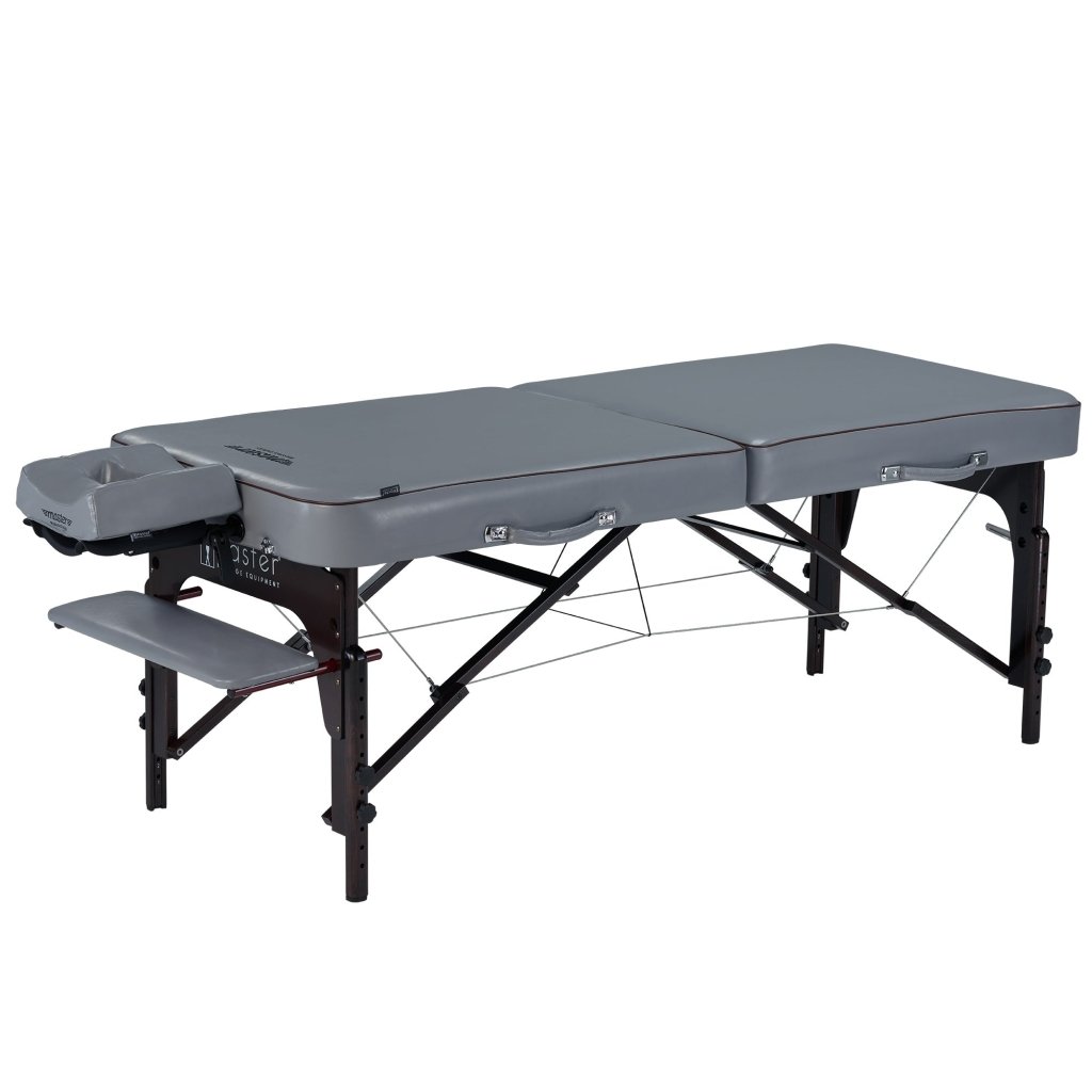 30'' Montour Memory Foam Portable Massage Table with Ambient Light System - Professional Massage Therapy Table for Home & Spa Use - Perfect for Relaxation, Physical Therapy & Pain Relief