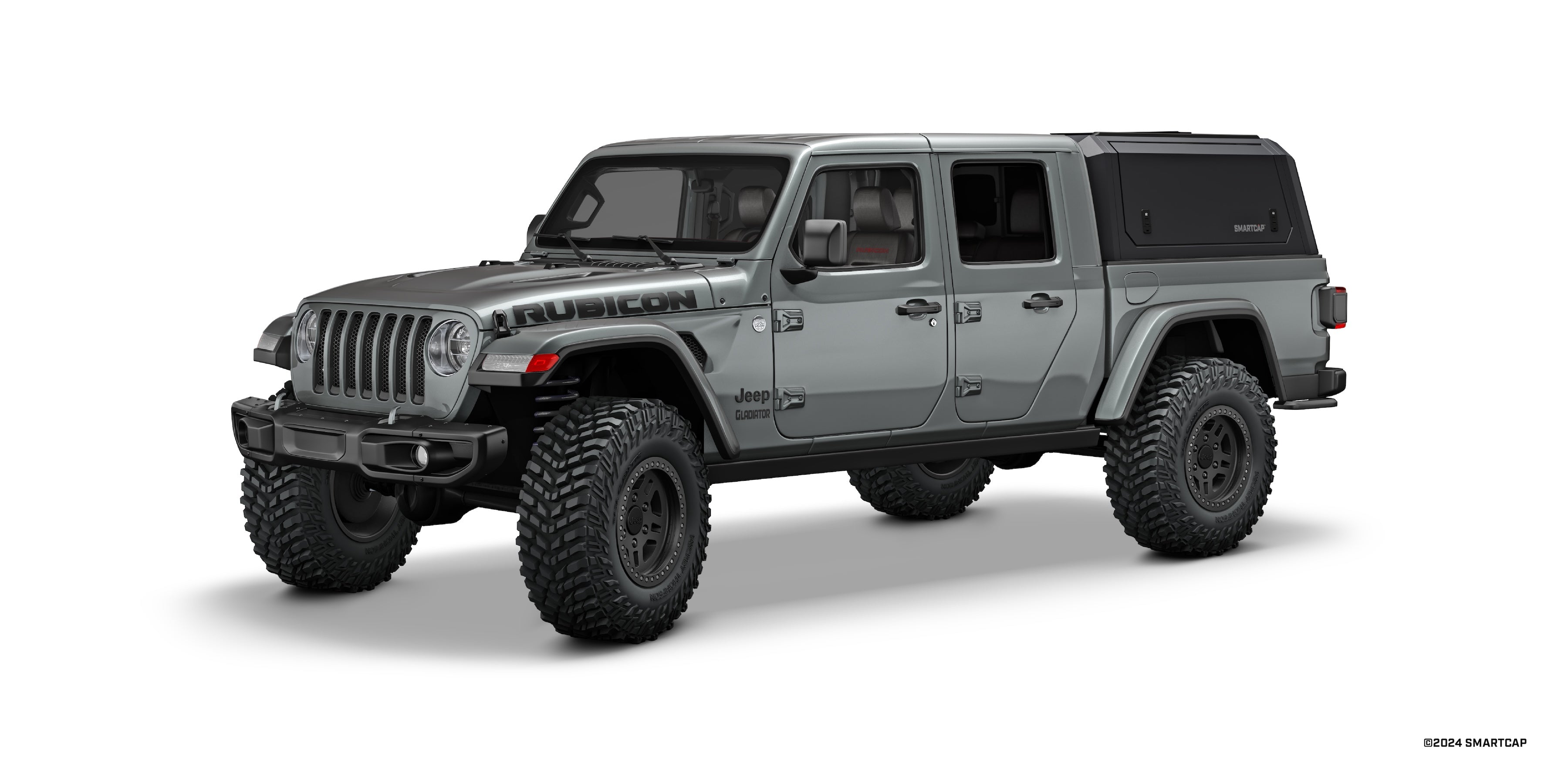 SmartCap EVOa Adventure Truck Cap for 2020+ Jeep Gladiator 5' Short Bed | Heavy Duty Roof Rack & Cargo Carrier | Perfect for Camping, Overlanding & Outdoor Adventures