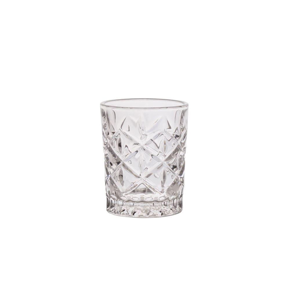 4-Piece Cordial Shot Glass Set - Elegant Liqueur & Whiskey Tasting Glasses for Home Bar, Parties & Gifts