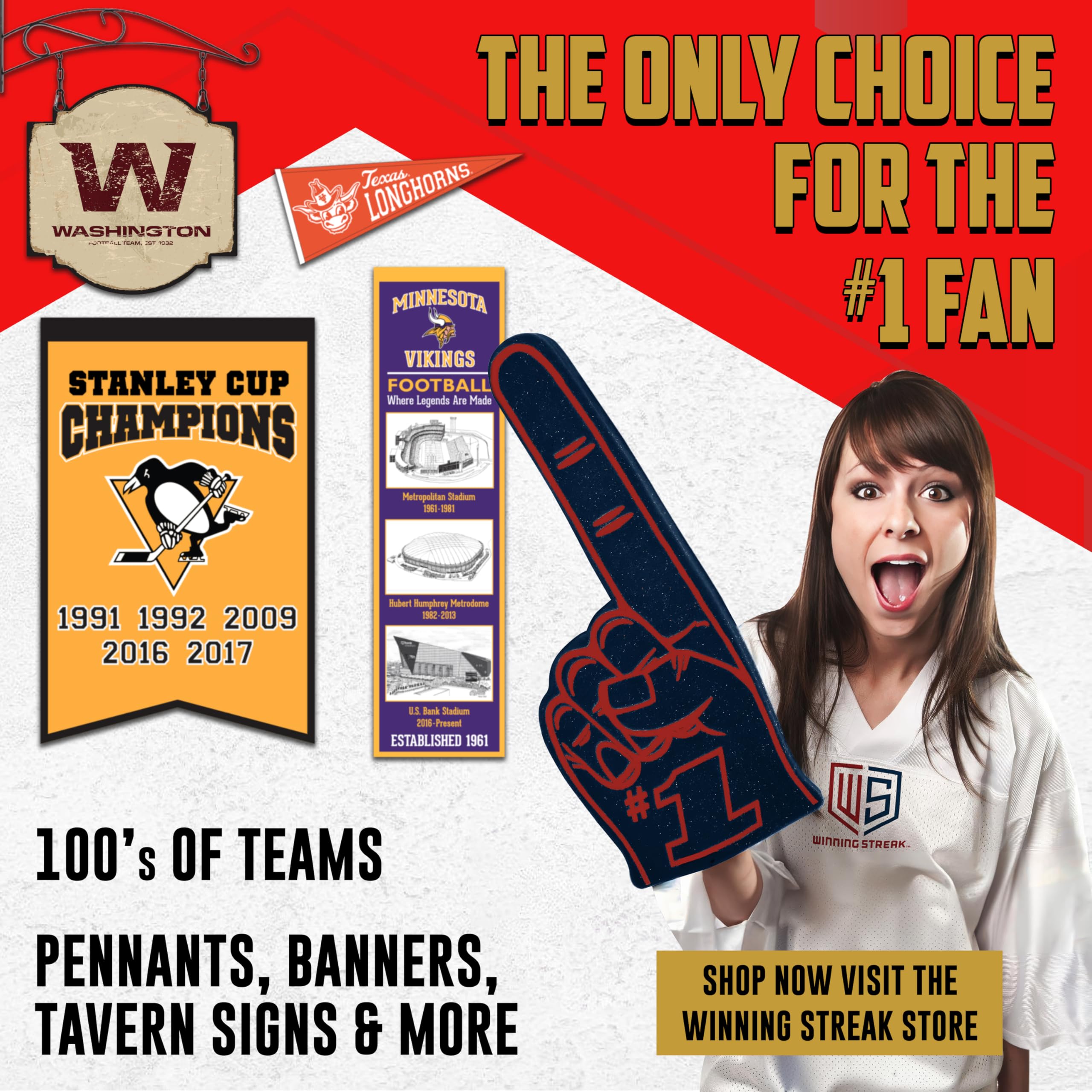 Winning Streak NHL Men's Detroit Red Wings Hockey Jersey - Official Licensed Apparel for Fans & Players - Perfect for Games, Parties & Sports Events