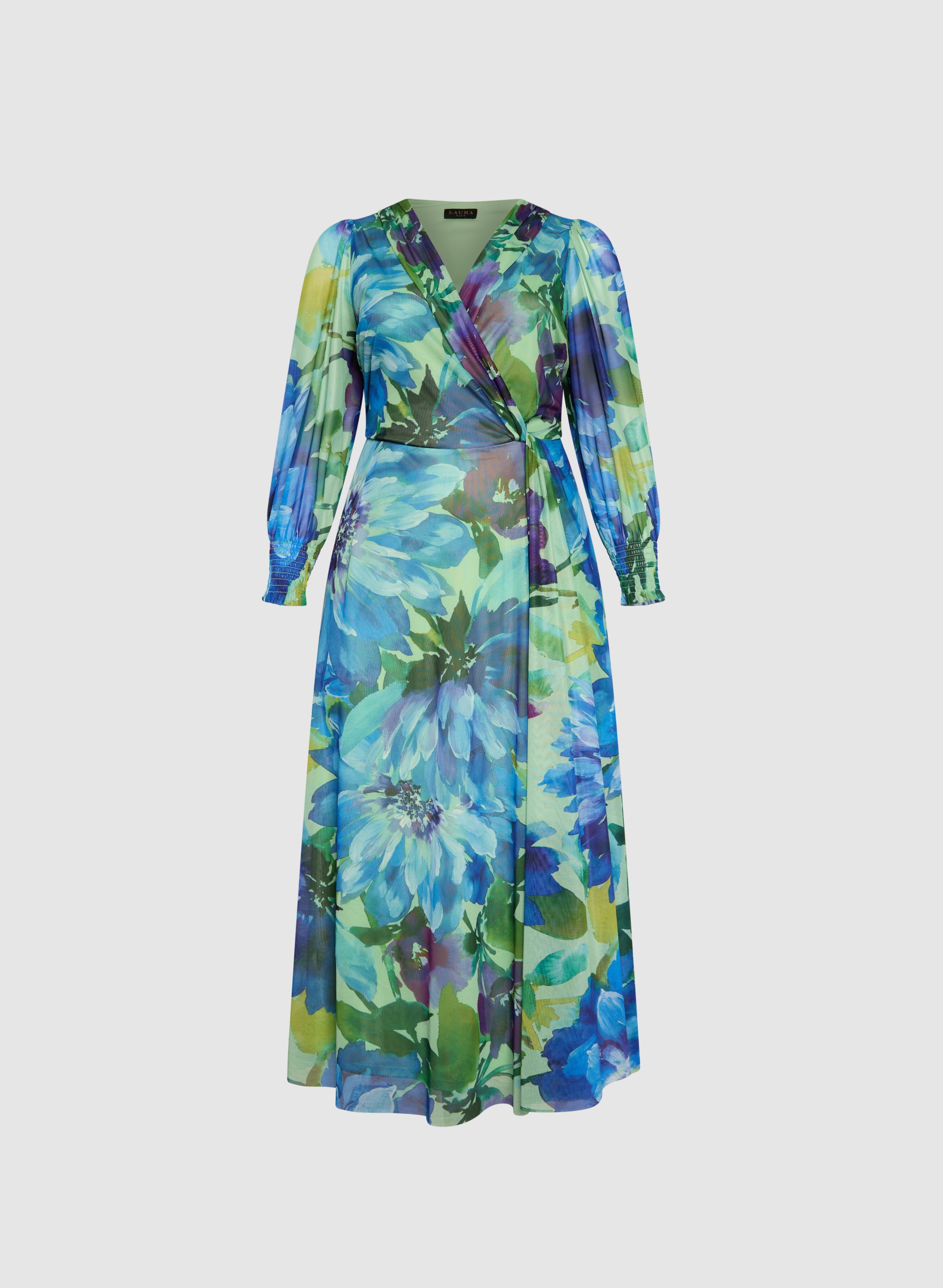 Floral Maxi Dress for Women - Summer Boho Long Flowy Dress with Pockets, Beach Wedding Guest Dress, Vacation & Party Outfit