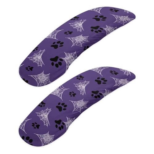 Purple - Dog Paw Spider Web