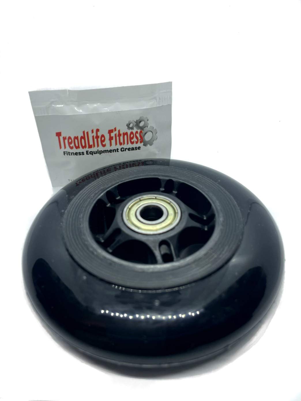 TreadLife Fitness Elliptical Wheel Replacement for Epic E760 - Part 205979 with Free Bearing Grease | Home Gym Equipment Repair & Maintenance Accessories