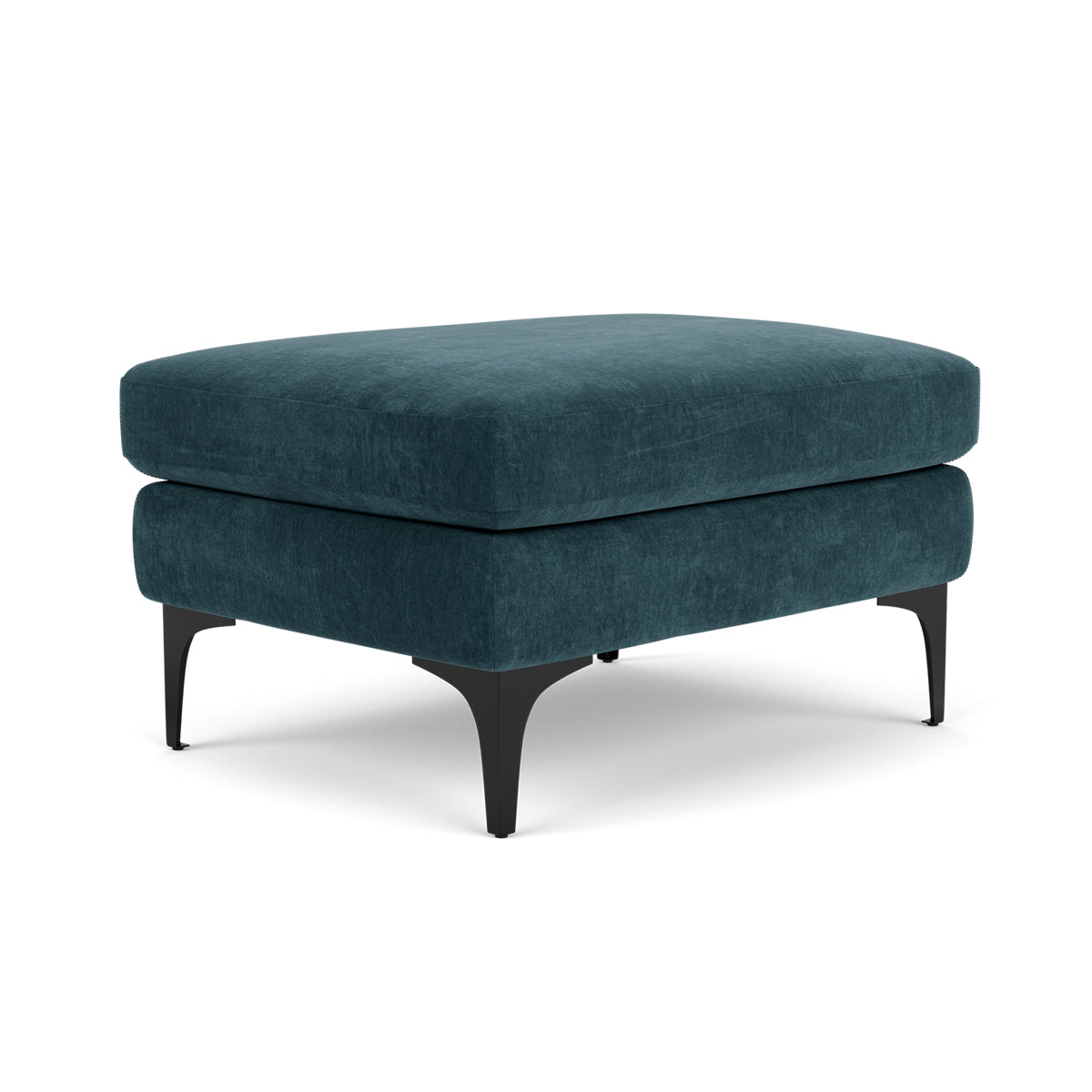 Astha Fabric Ottoman Stool - Soft Round Storage Pouf with Removable Cover for Living Room, Bedroom & Nursery - Perfect for Extra Seating & Home Decor