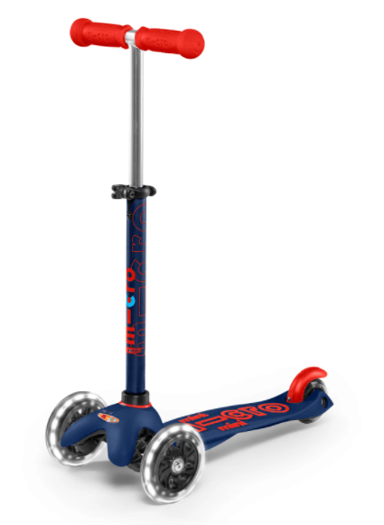 Micro Kickboard Micro Mini DELUXE LED Scooter for Kids - Light Up Wheels, Adjustable Handlebar, Ages 2-5 | Perfect for Outdoor Play, Neighborhood Rides & Backyard Fun