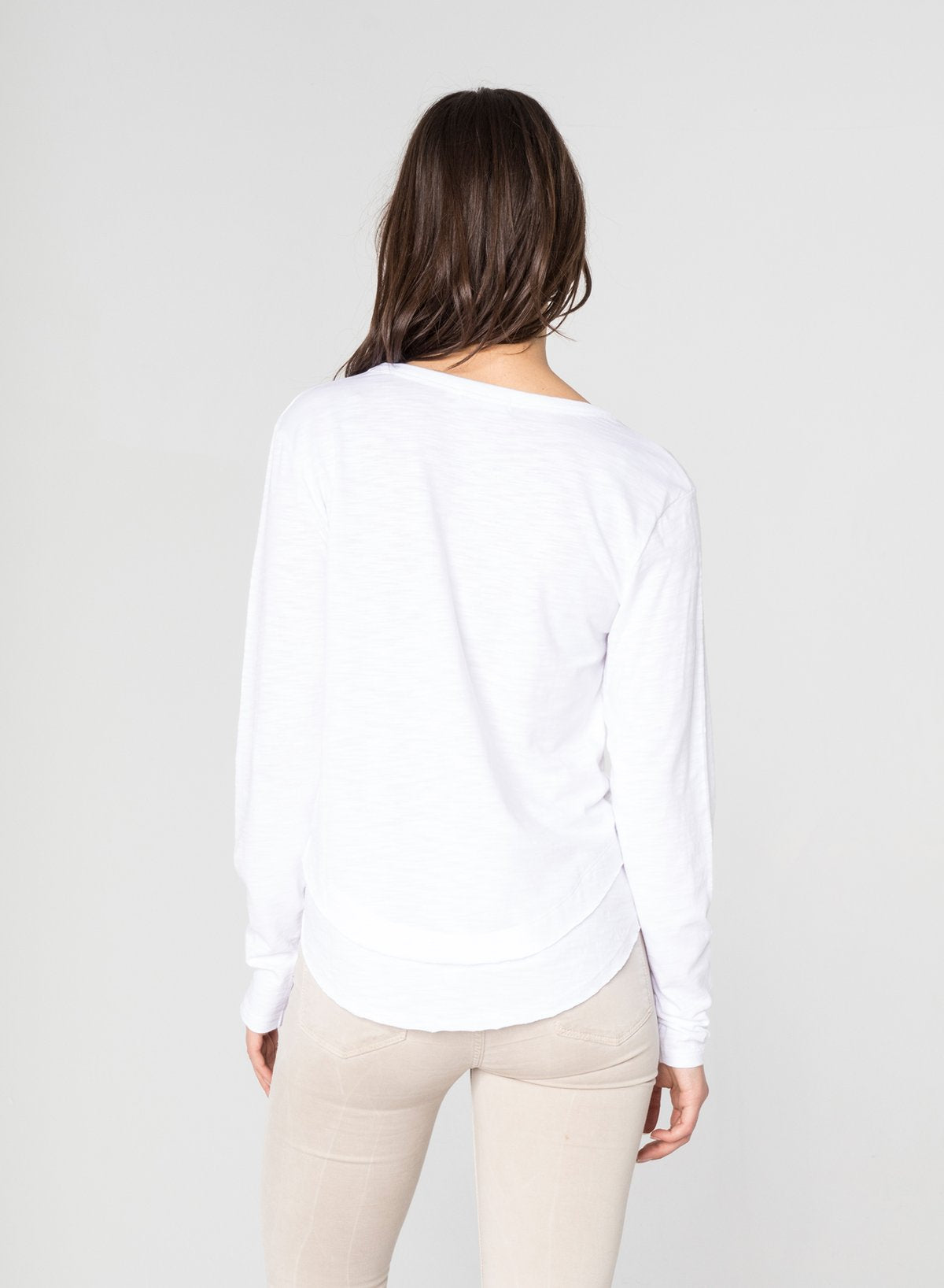 AVA Women's Long Sleeve Mock Layer T-Shirt - Comfortable Layered Casual Top for Everyday Wear, Work & Outfits